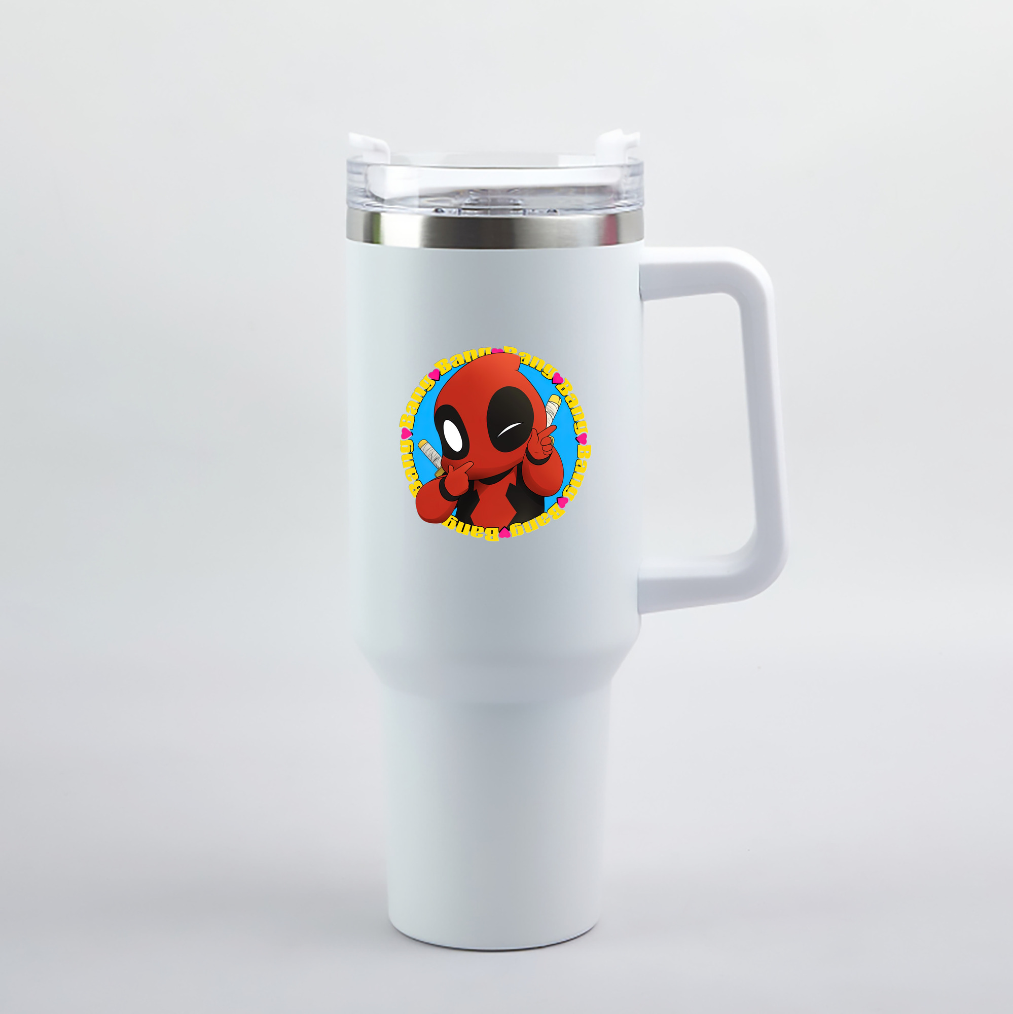 （画像用） Deadpool デッドプール 1200mL車用タンブラー（カラープリント）