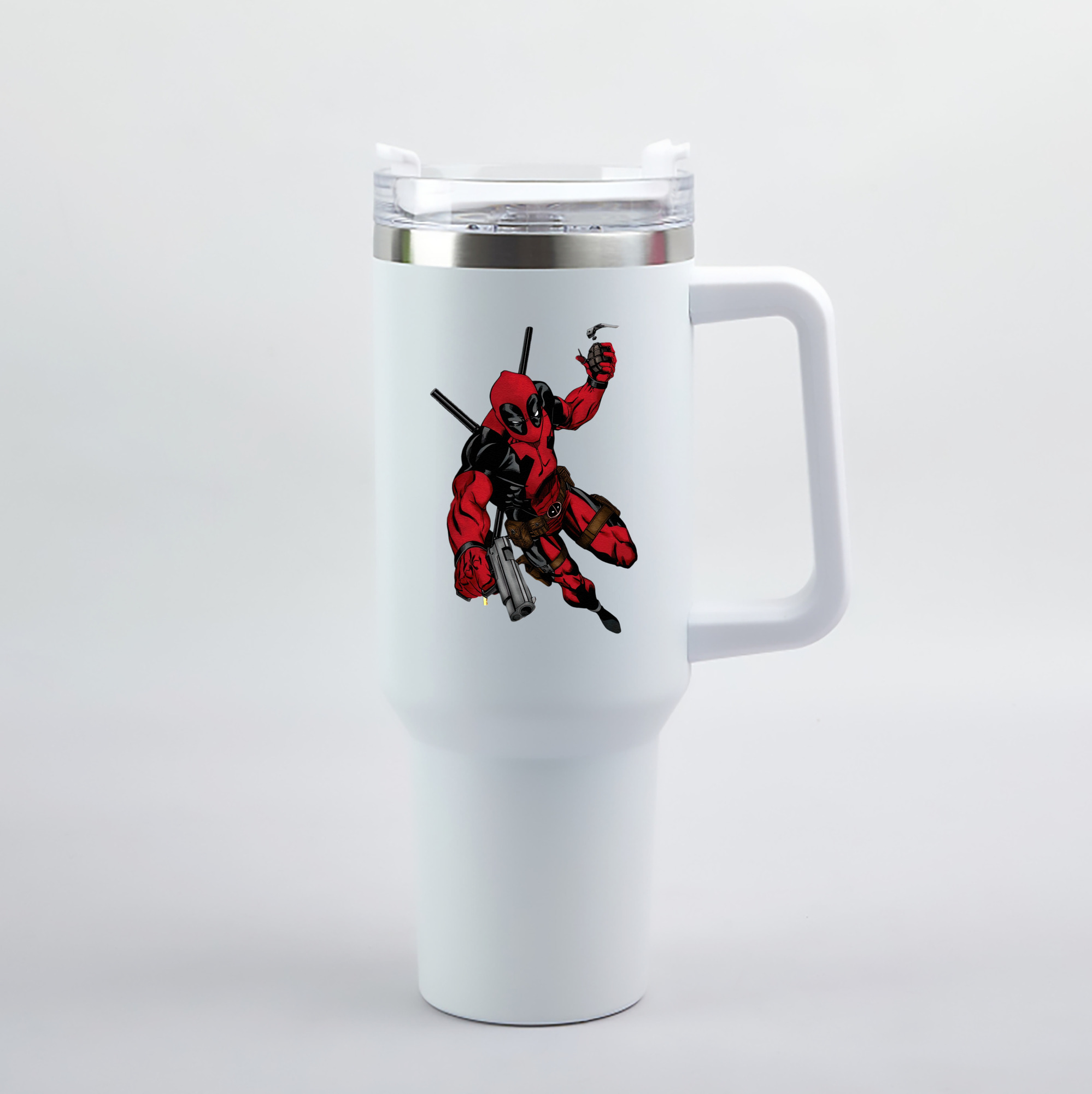 （画像用） Deadpool デッドプール 1200mL車用タンブラー（カラープリント）
