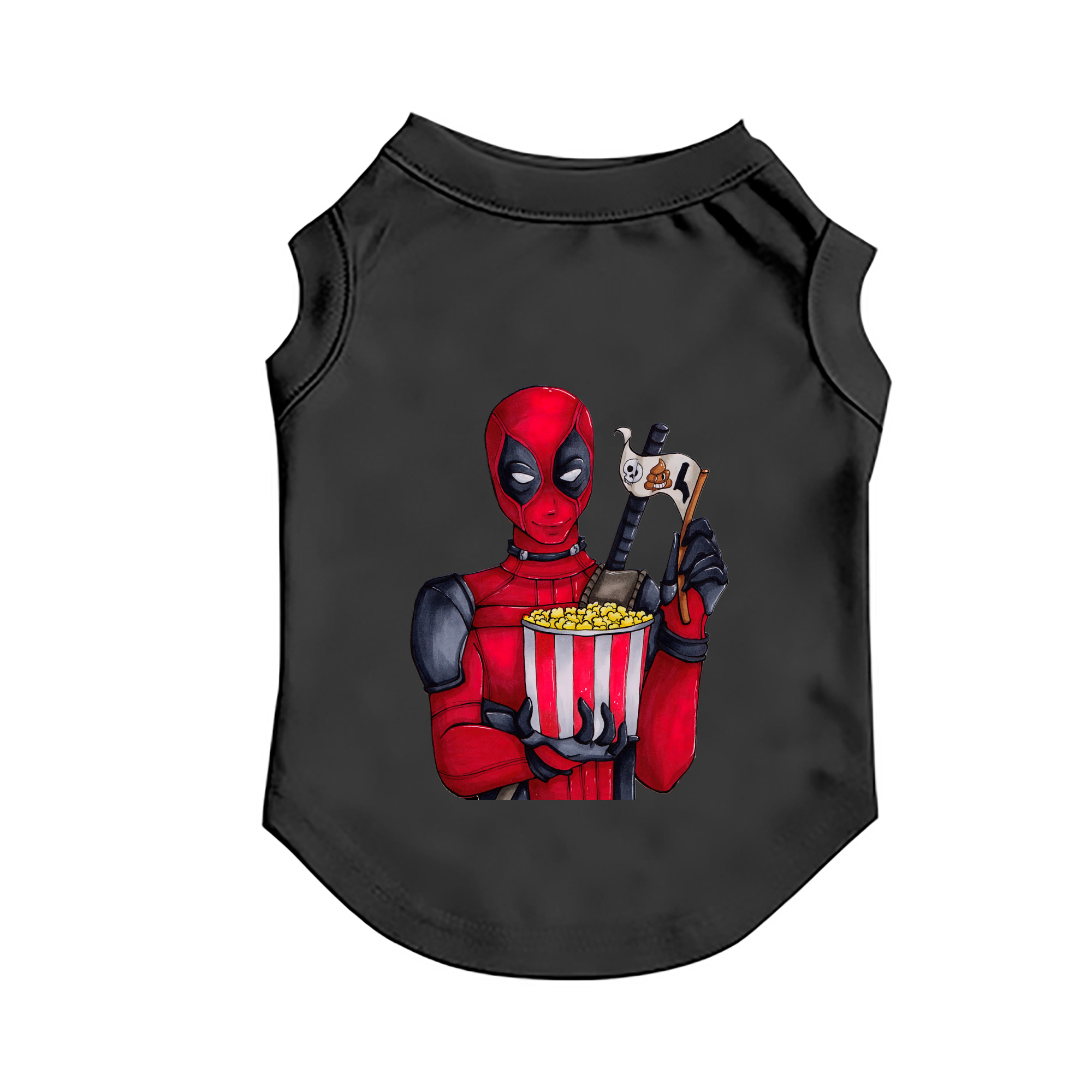 （画像用） Deadpool デッドプール ペット用ベスト