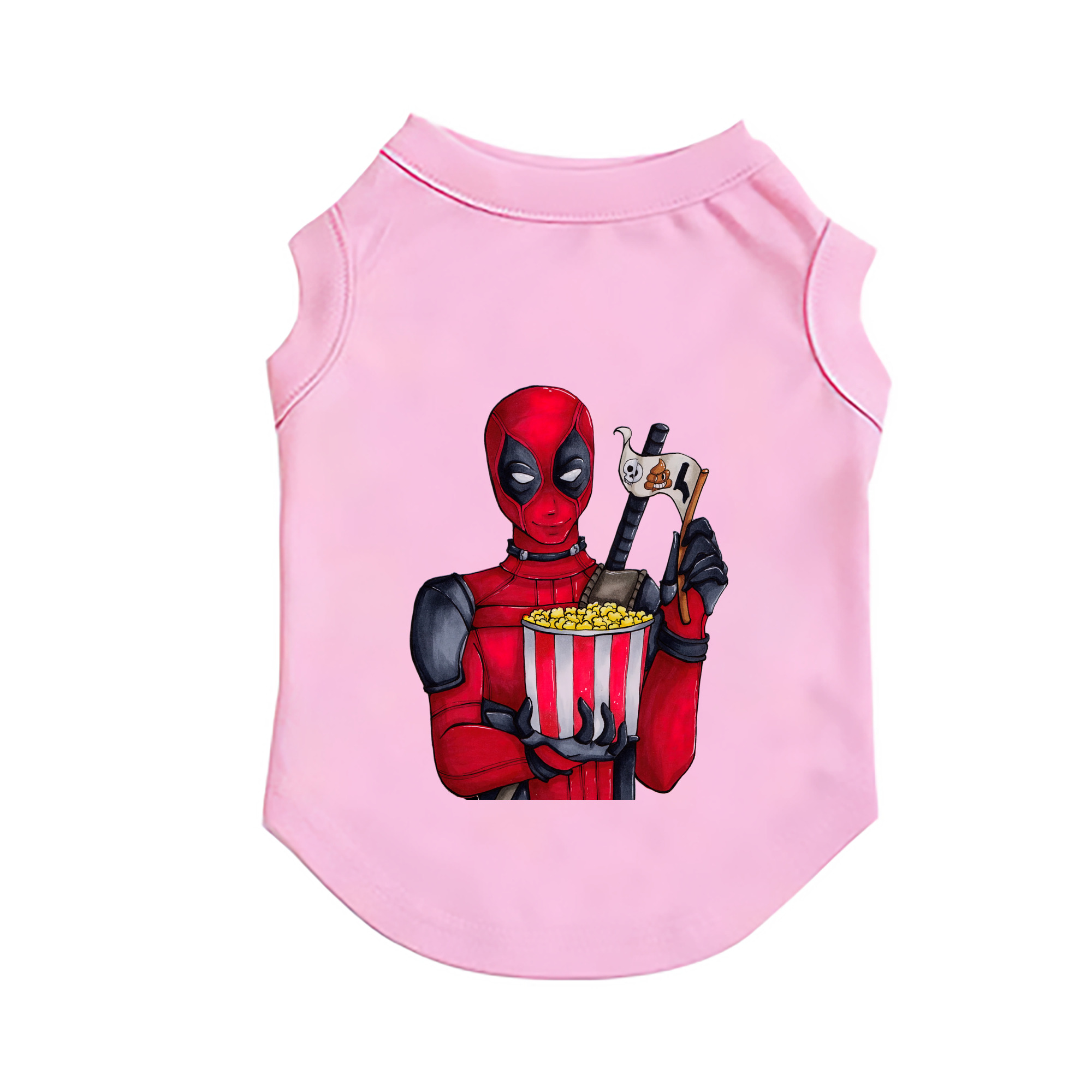 （画像用） Deadpool デッドプール ペット用ベスト