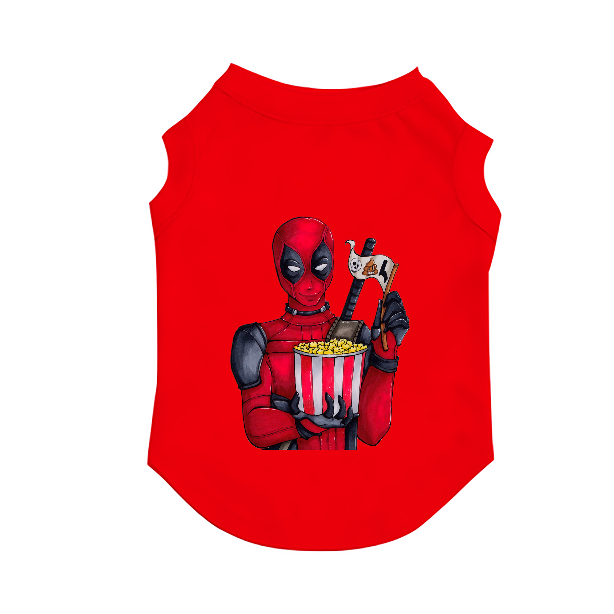 （画像用） Deadpool デッドプール ペット用ベスト