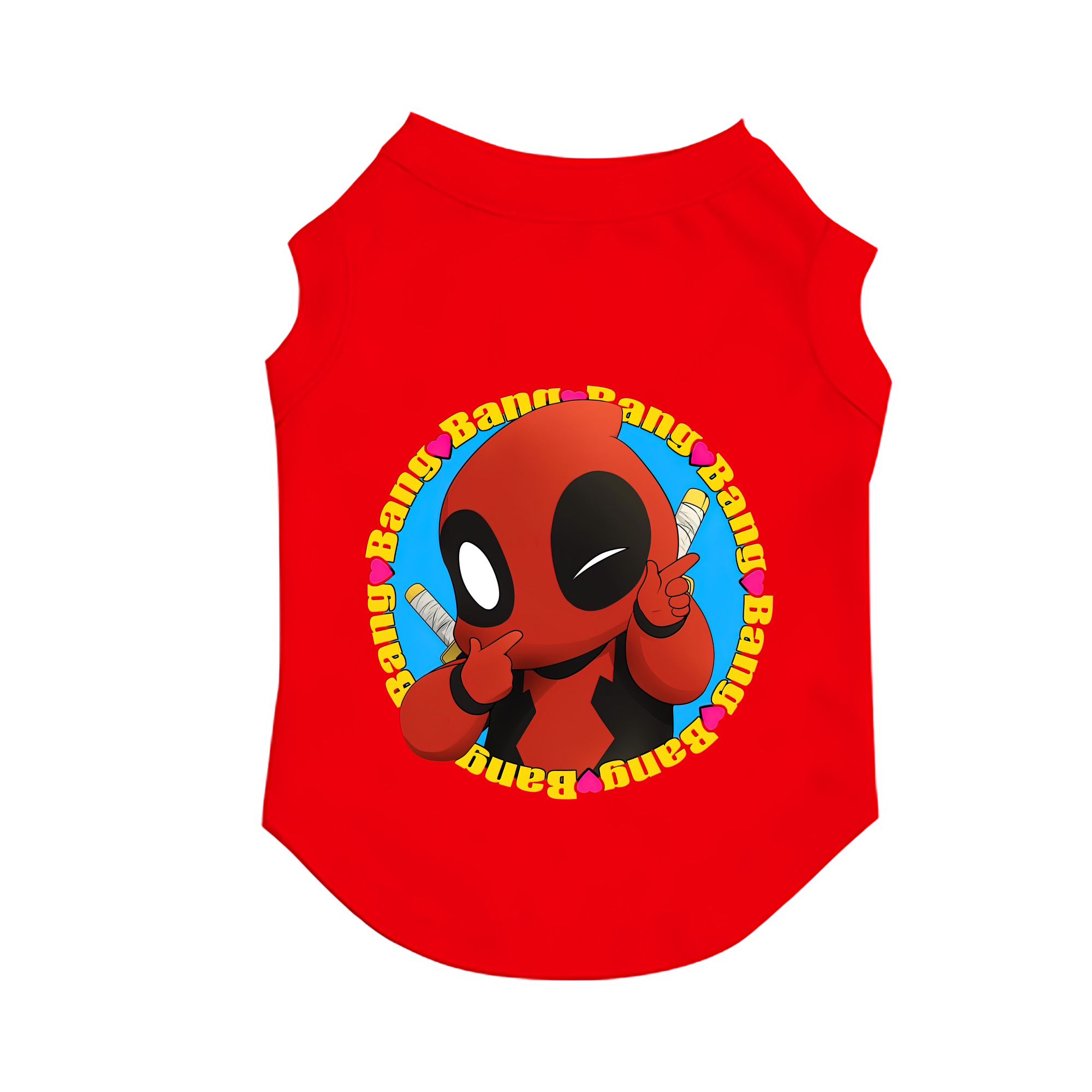 （画像用） Deadpool デッドプール ペット用ベスト