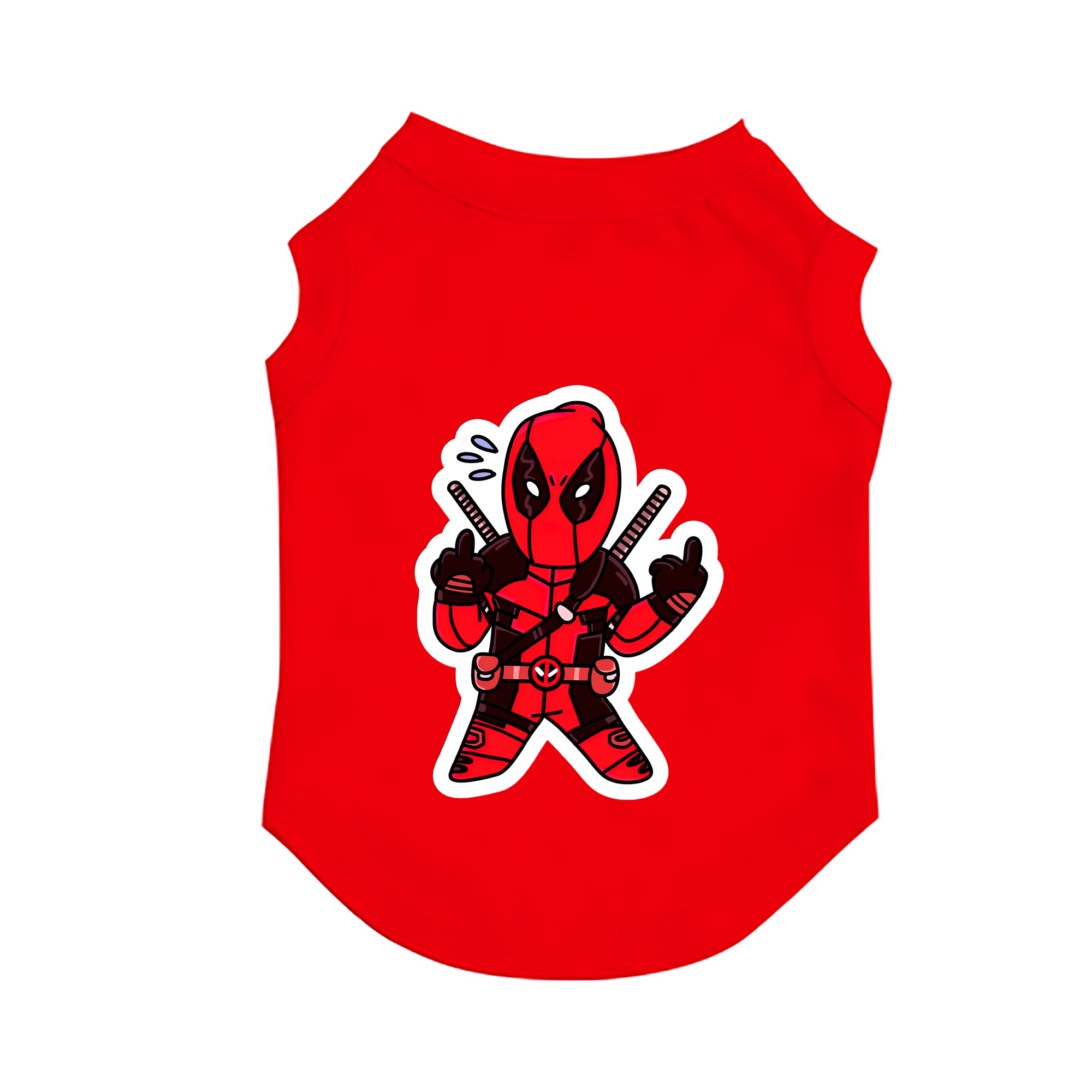 （画像用） Deadpool デッドプール ペット用ベスト