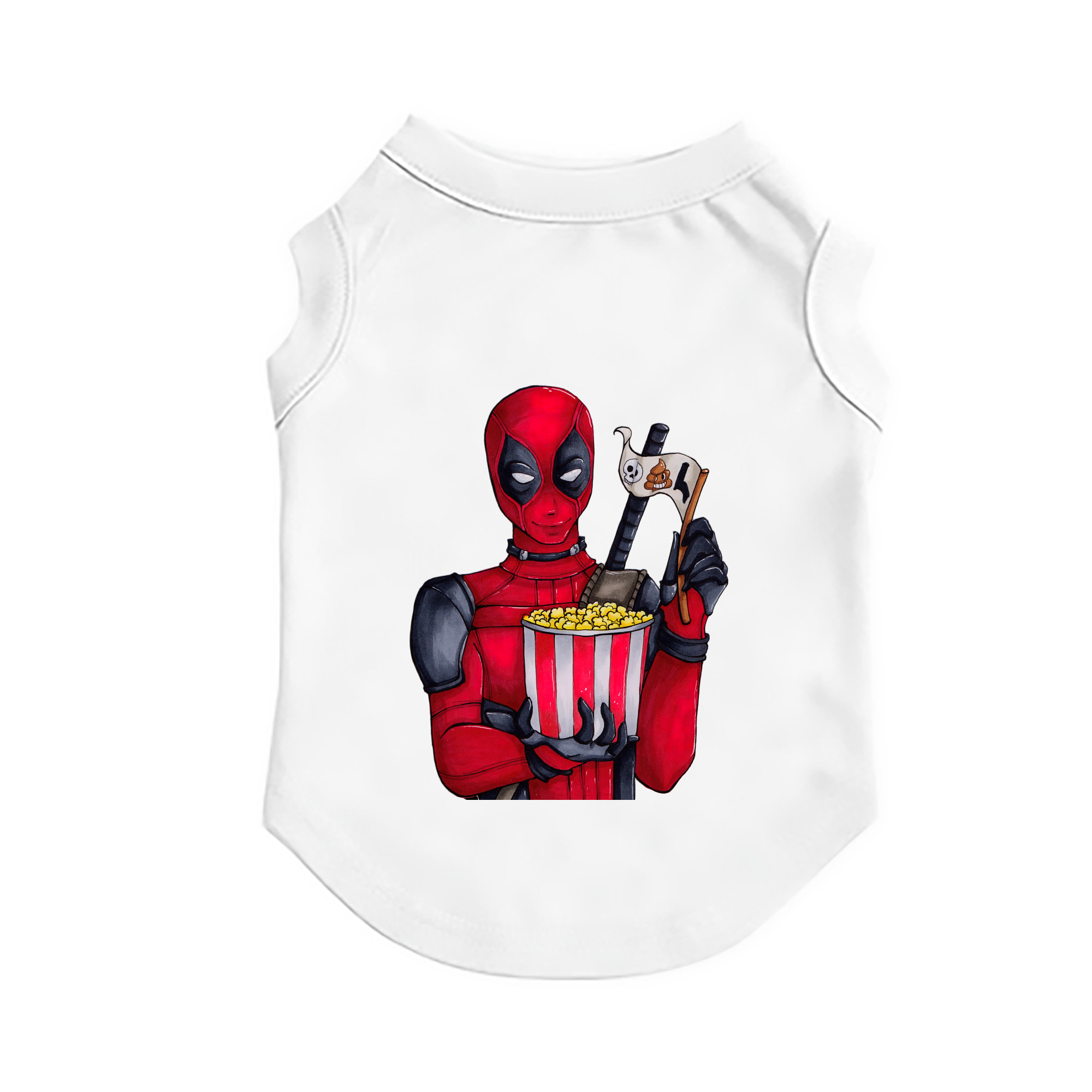 （画像用） Deadpool デッドプール ペット用ベスト