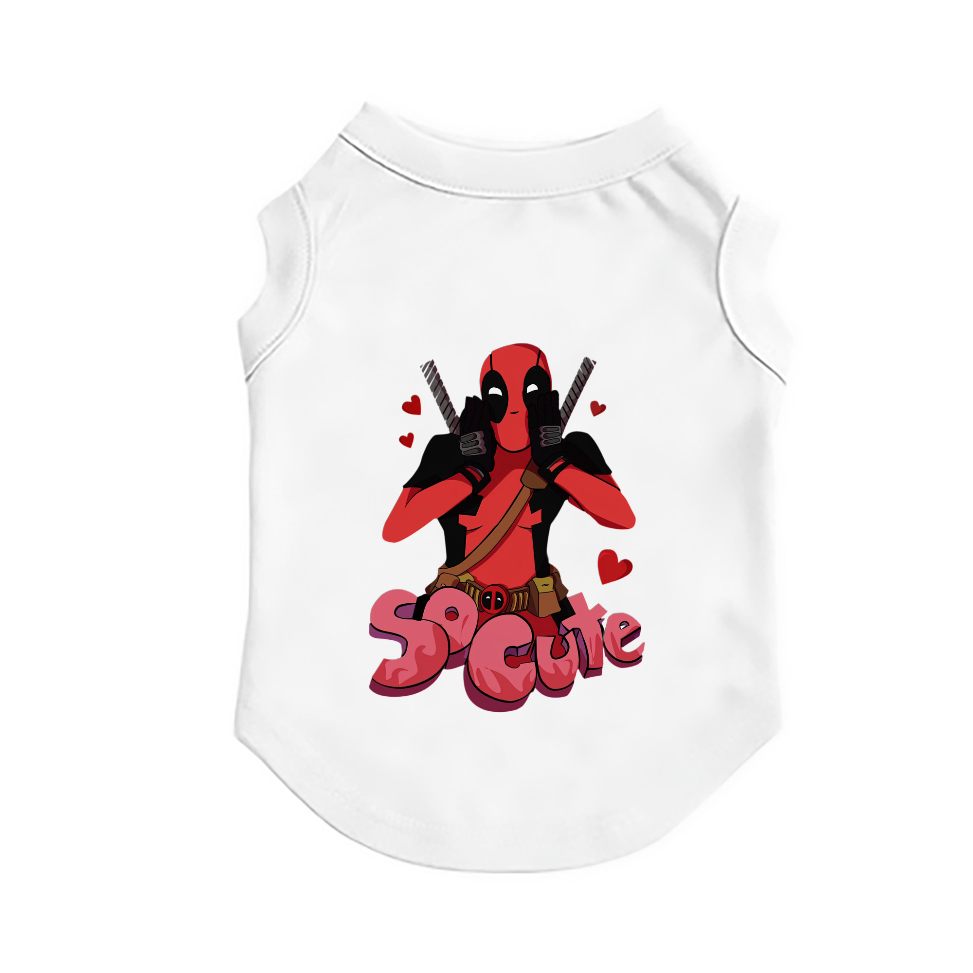 （画像用） Deadpool デッドプール ペット用ベスト
