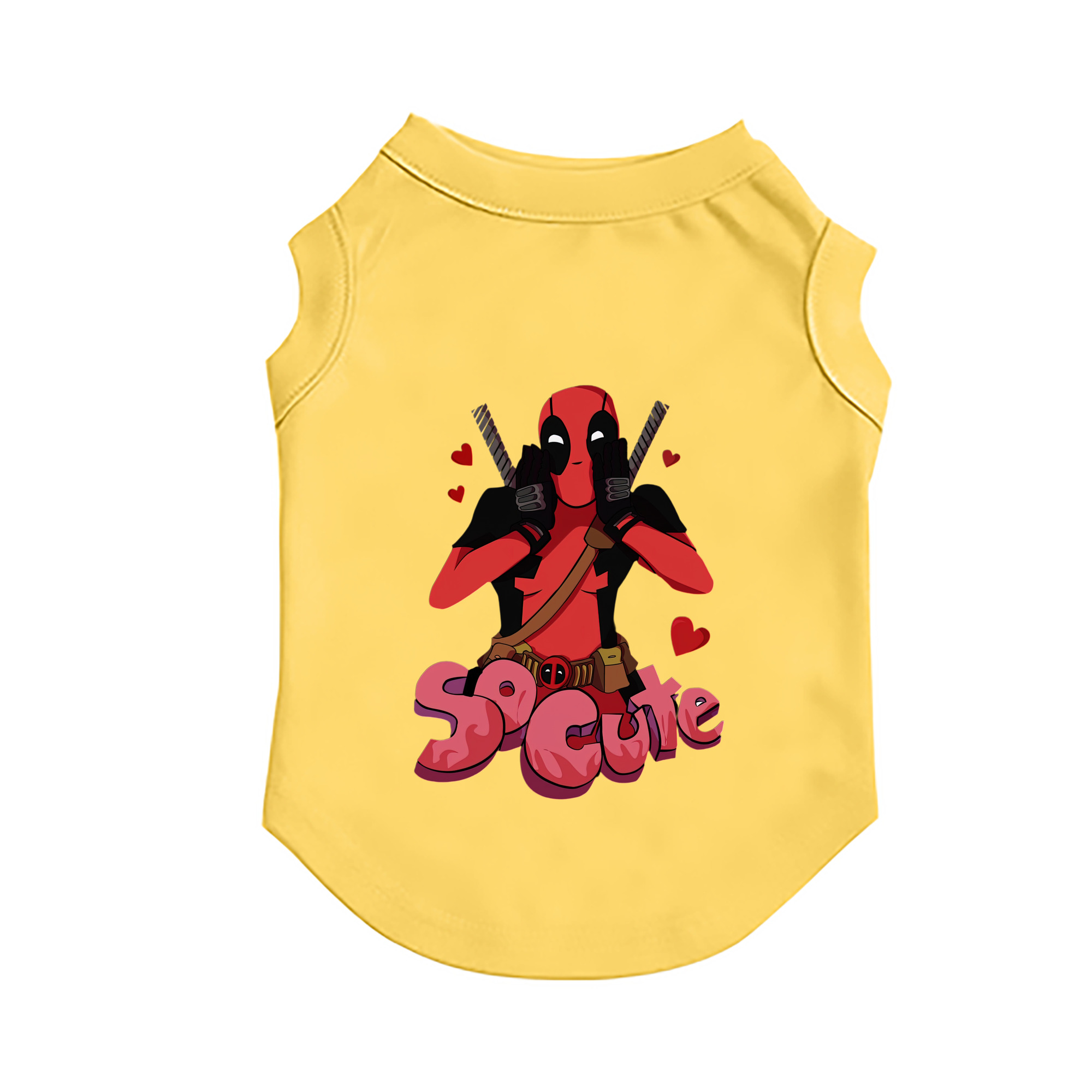 （画像用） Deadpool デッドプール ペット用ベスト