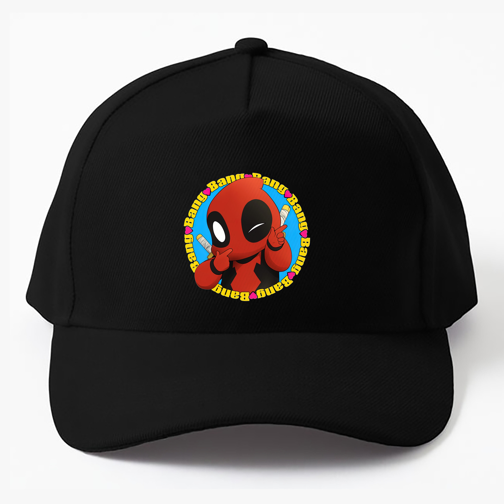 （画像用） Deadpool デッドプール ベースボールキャップ 綿100％ 男女兼用 帽子 スポーツ
