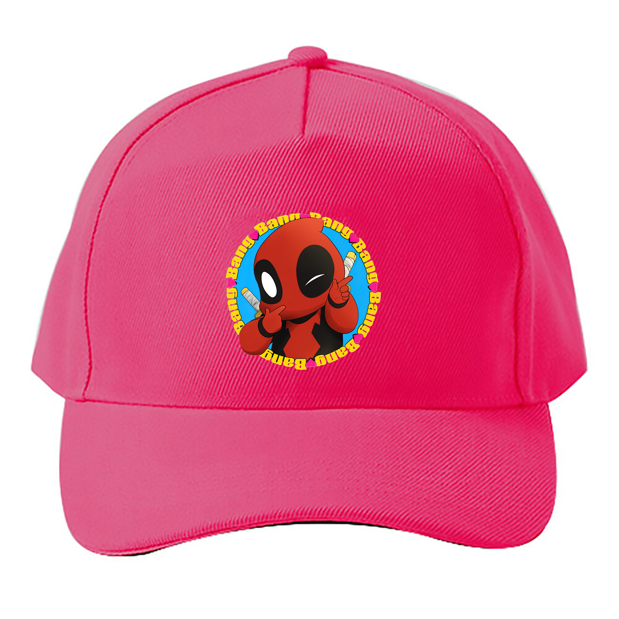 （画像用） Deadpool デッドプール ベースボールキャップ 綿100％ 男女兼用 帽子 スポーツ