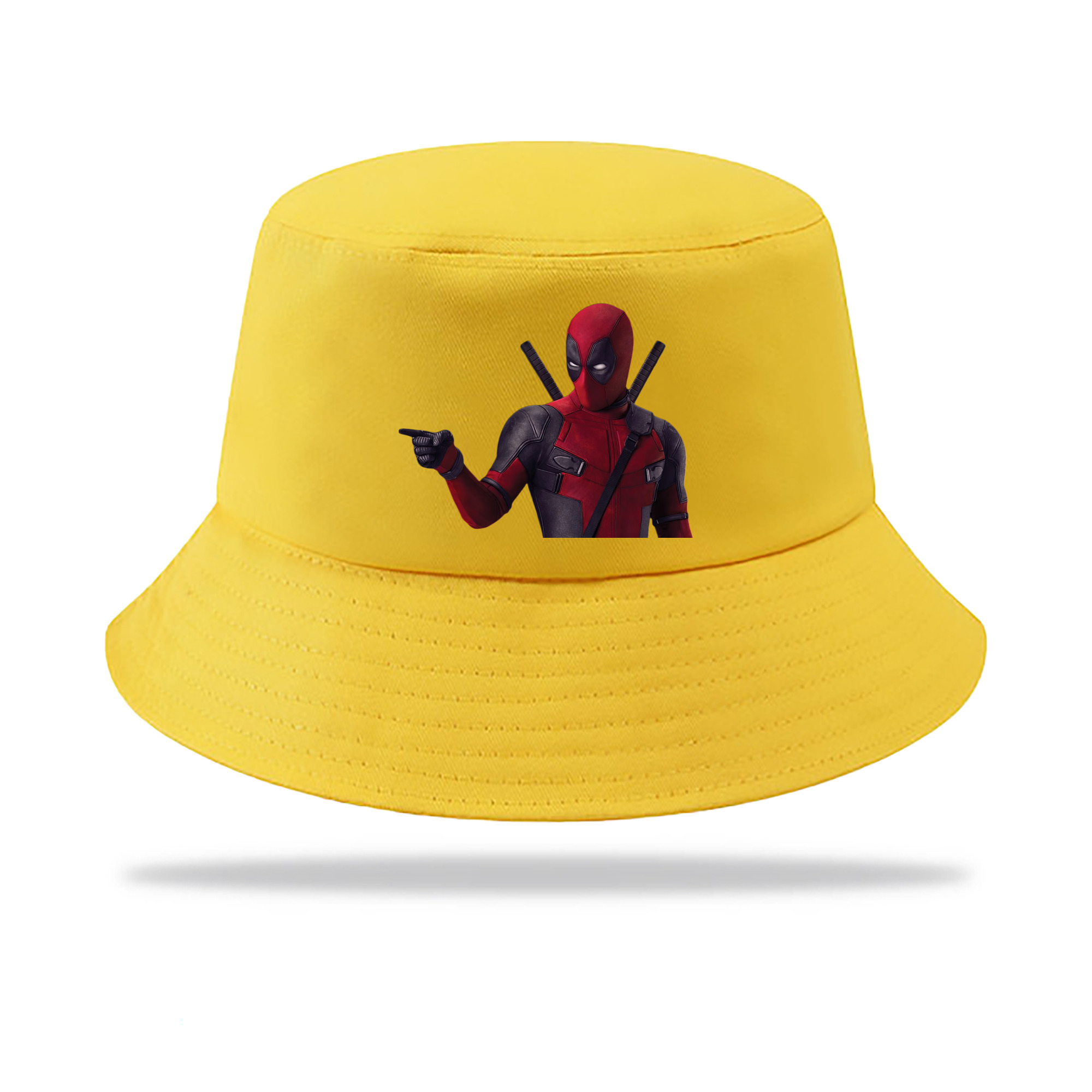 （画像用） Deadpool デッドプール アウトドア日除けバケットハット