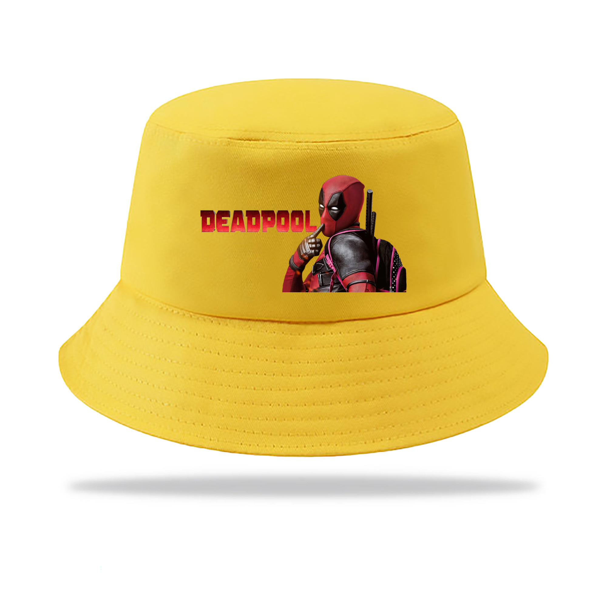（画像用） Deadpool デッドプール アウトドア日除けバケットハット