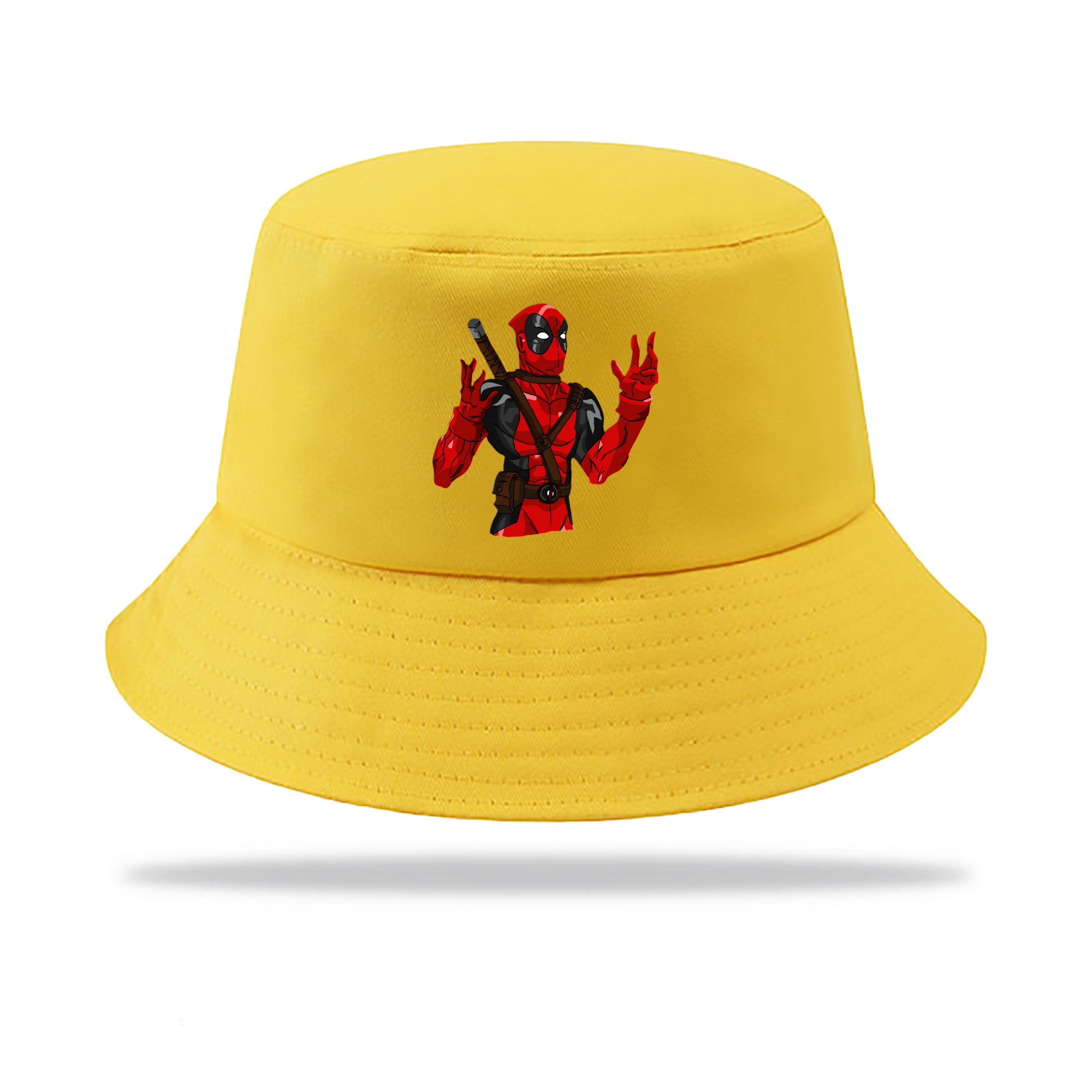 （画像用） Deadpool デッドプール アウトドア日除けバケットハット