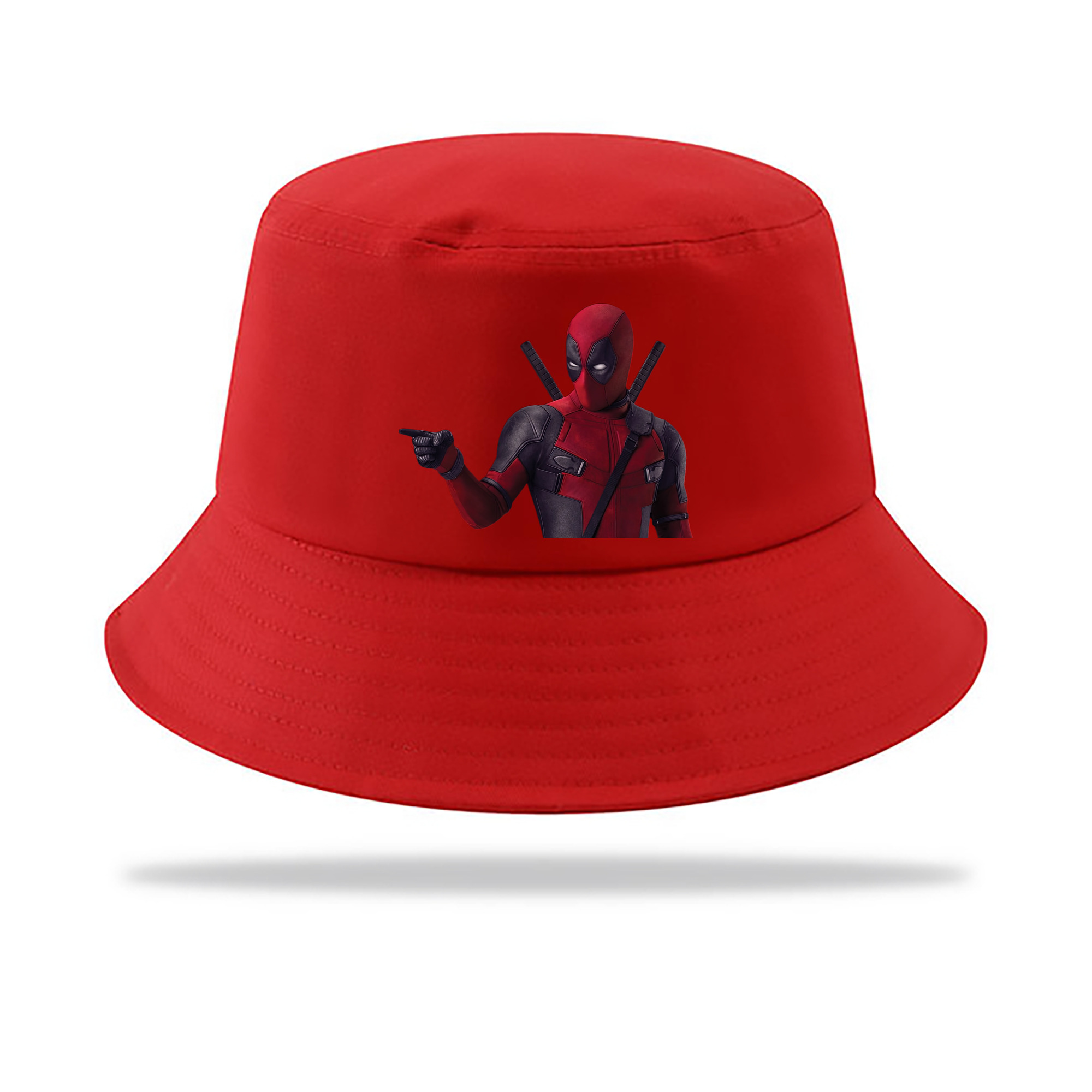 （画像用） Deadpool デッドプール アウトドア日除けバケットハット