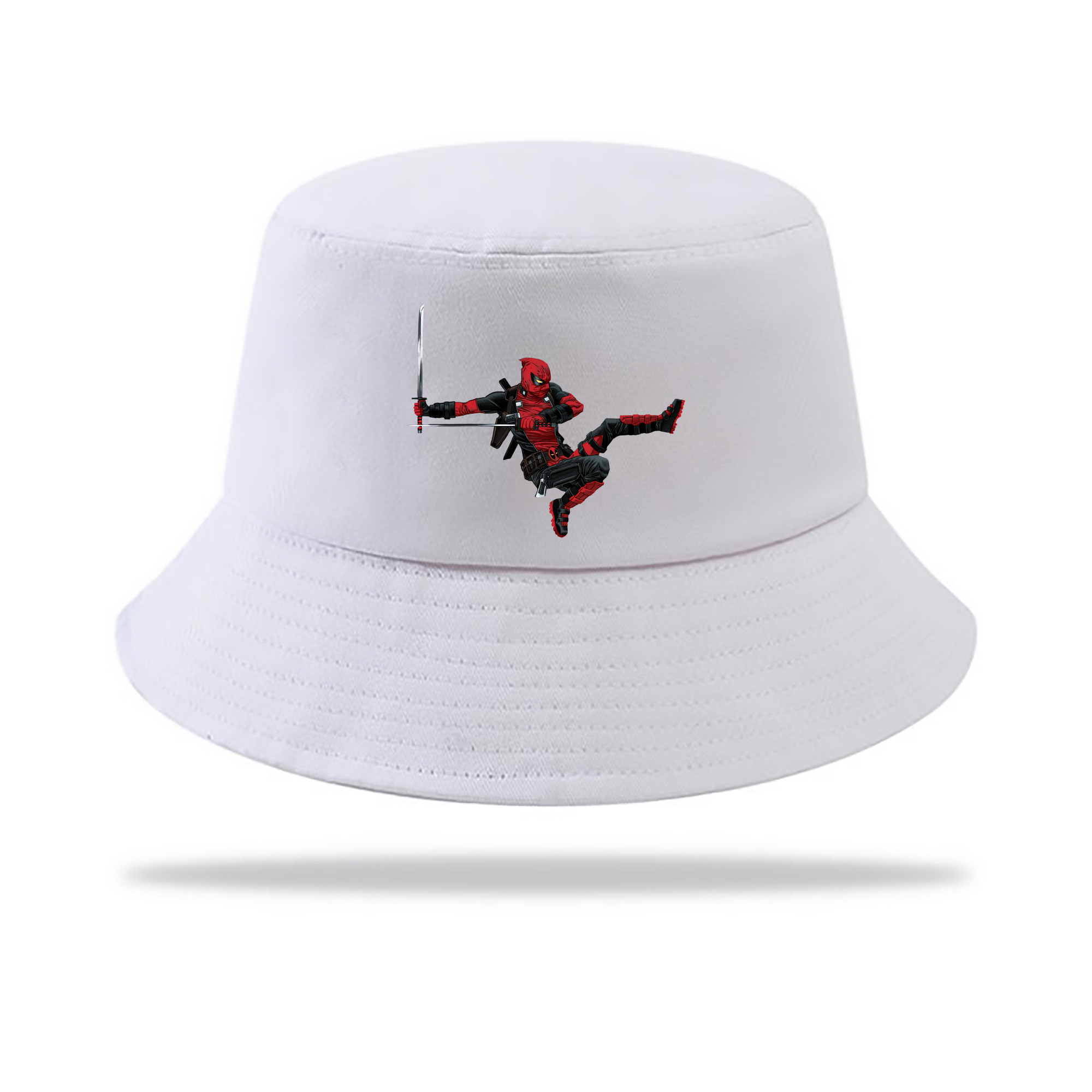 （画像用） Deadpool デッドプール アウトドア日除けバケットハット