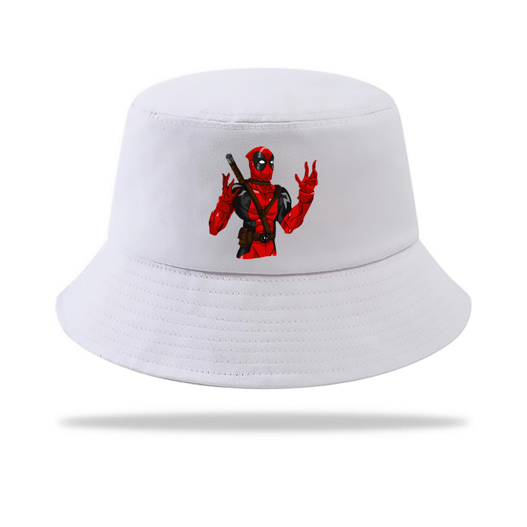 （画像用） Deadpool デッドプール アウトドア日除けバケットハット