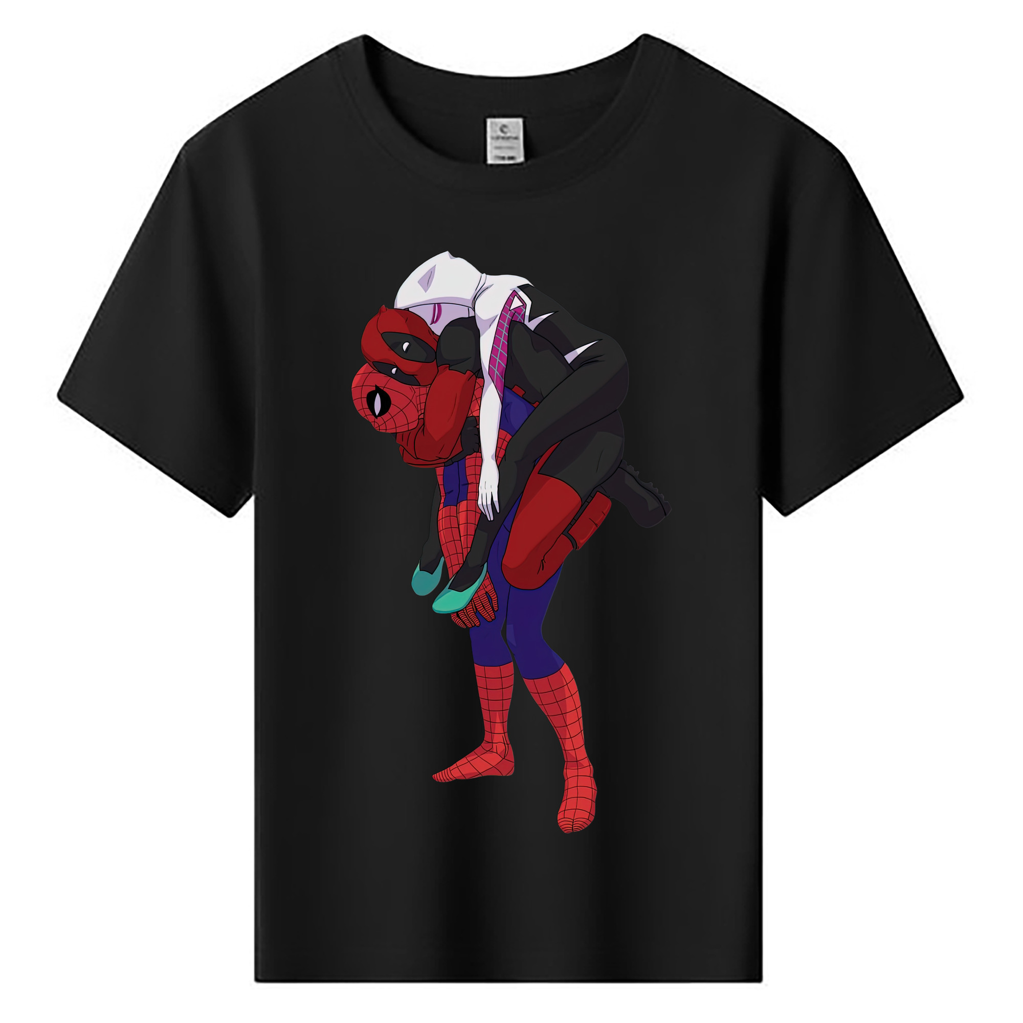 （画像用） Deadpool デッドプール 綿100％キッズTシャツ（フロントプリント）