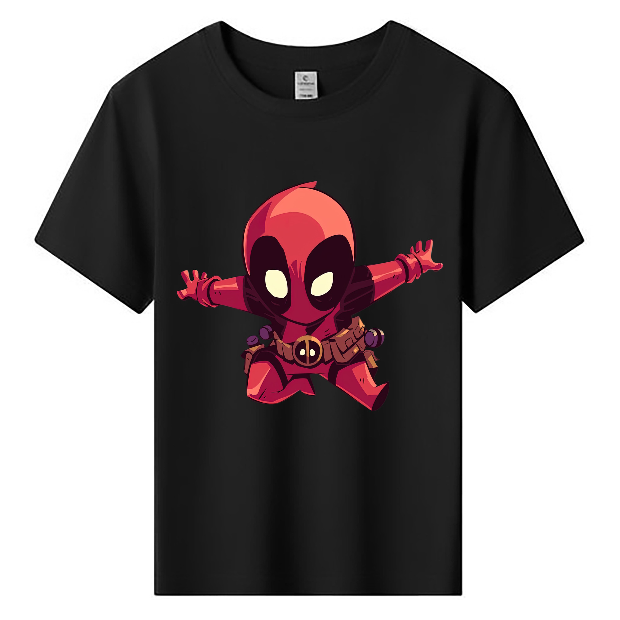Deadpool デッドプール 綿100％キッズTシャツ（フロントプリント）
