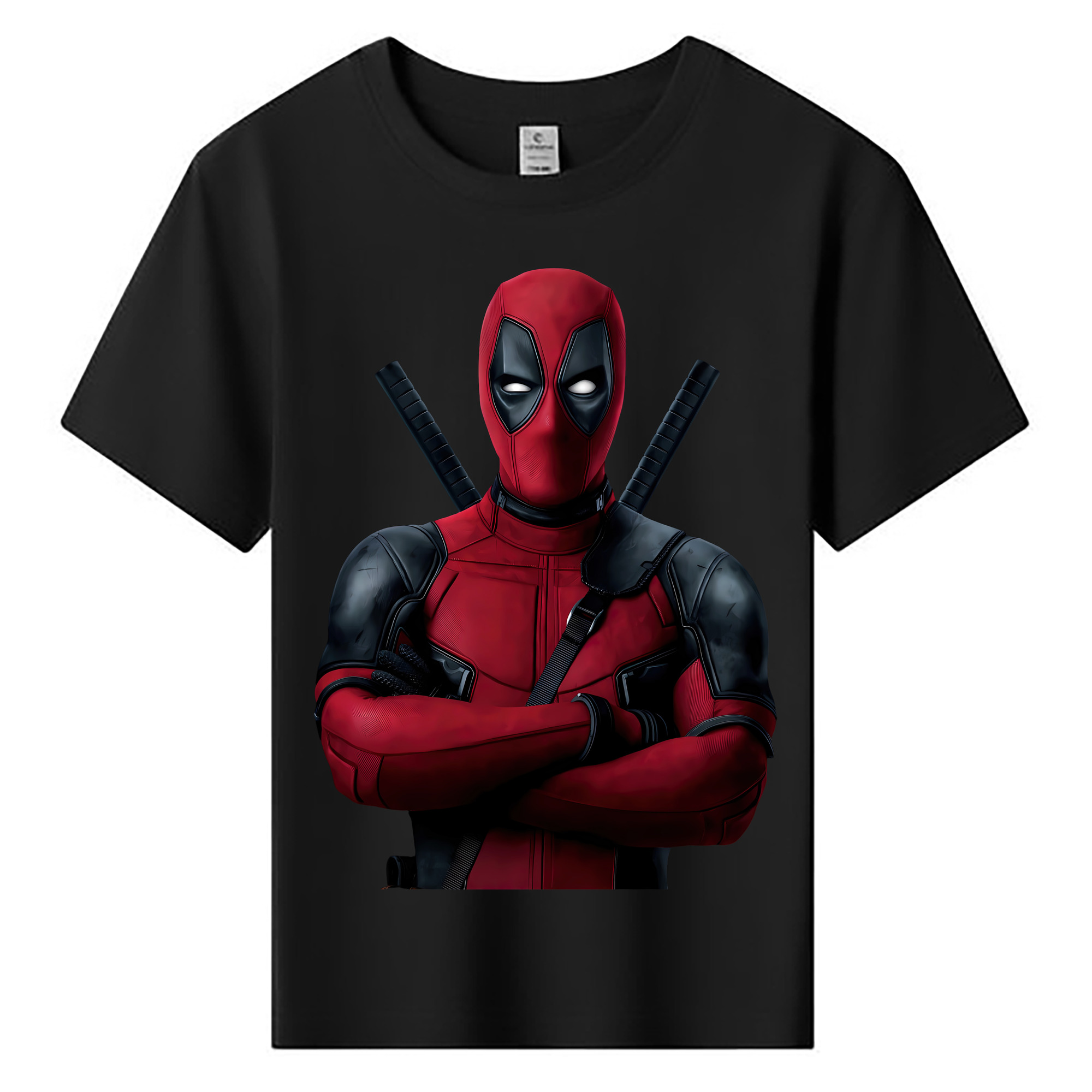 （画像用） Deadpool デッドプール 綿100％キッズTシャツ（フロントプリント）