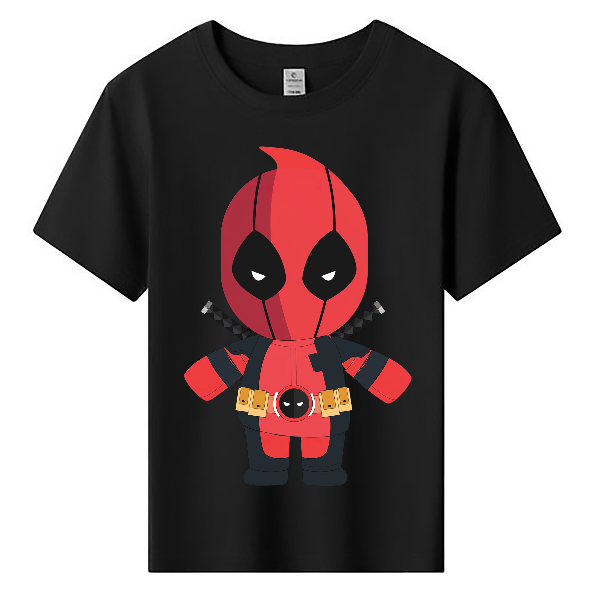 （画像用） Deadpool デッドプール 綿100％キッズTシャツ（フロントプリント）