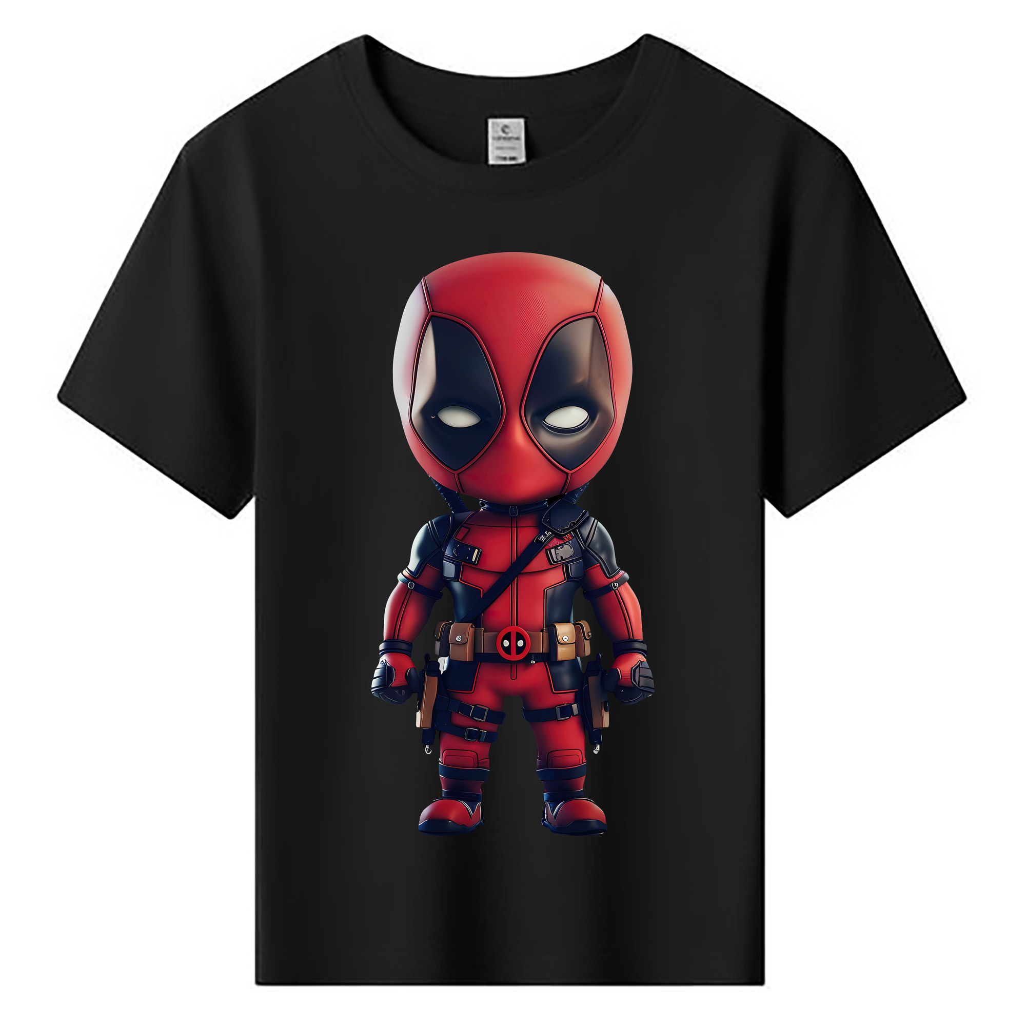 （画像用） Deadpool デッドプール 綿100％キッズTシャツ（フロントプリント）