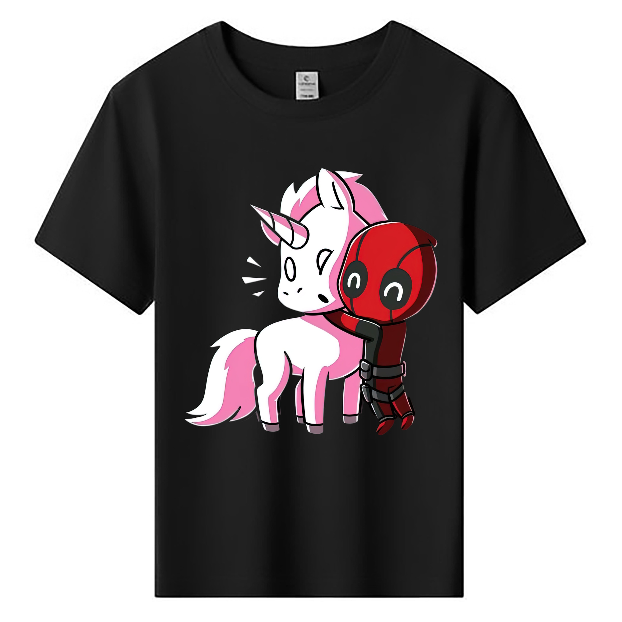 （画像用） Deadpool デッドプール 綿100％キッズTシャツ（フロントプリント）