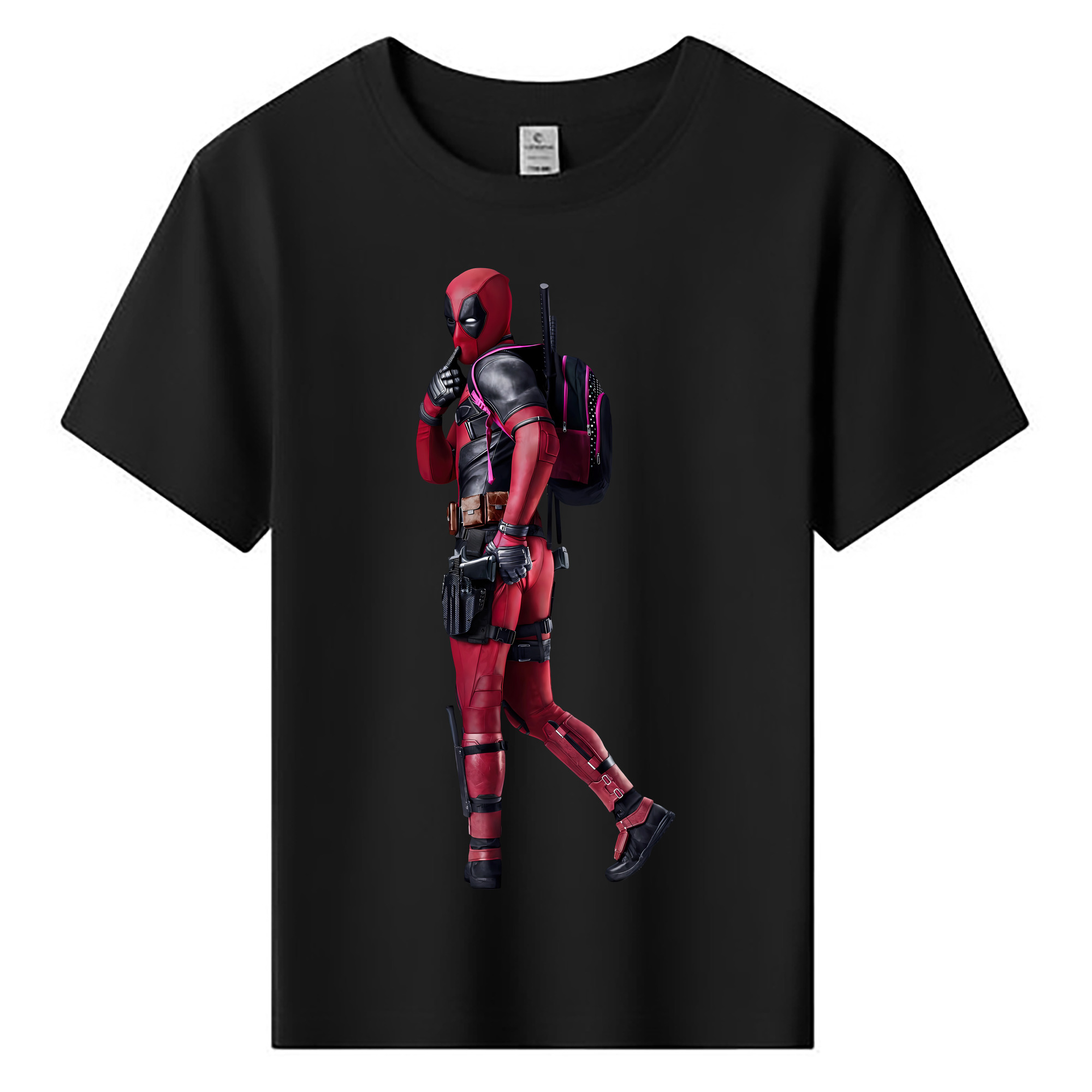 Deadpool デッドプール 綿100％キッズTシャツ（フロントプリント）