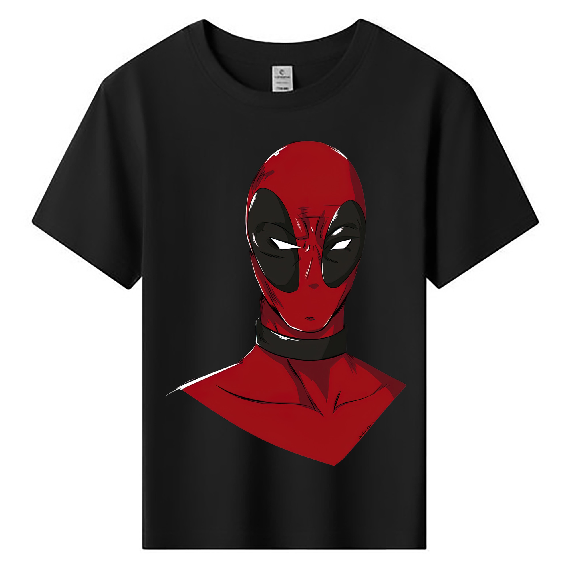 （画像用） Deadpool デッドプール 綿100％キッズTシャツ（フロントプリント）