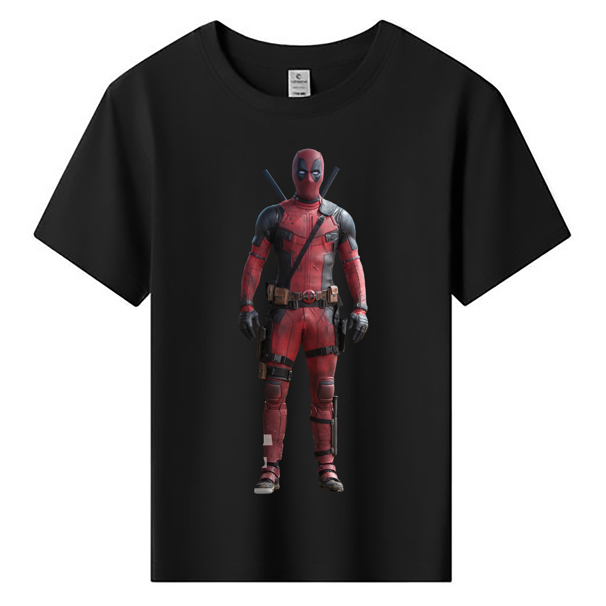 （画像用） Deadpool デッドプール 綿100％キッズTシャツ（フロントプリント）