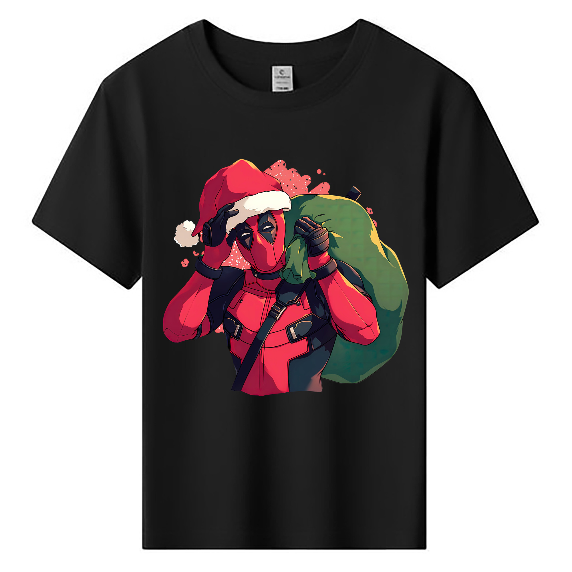 （画像用） Deadpool デッドプール 綿100％キッズTシャツ（フロントプリント）
