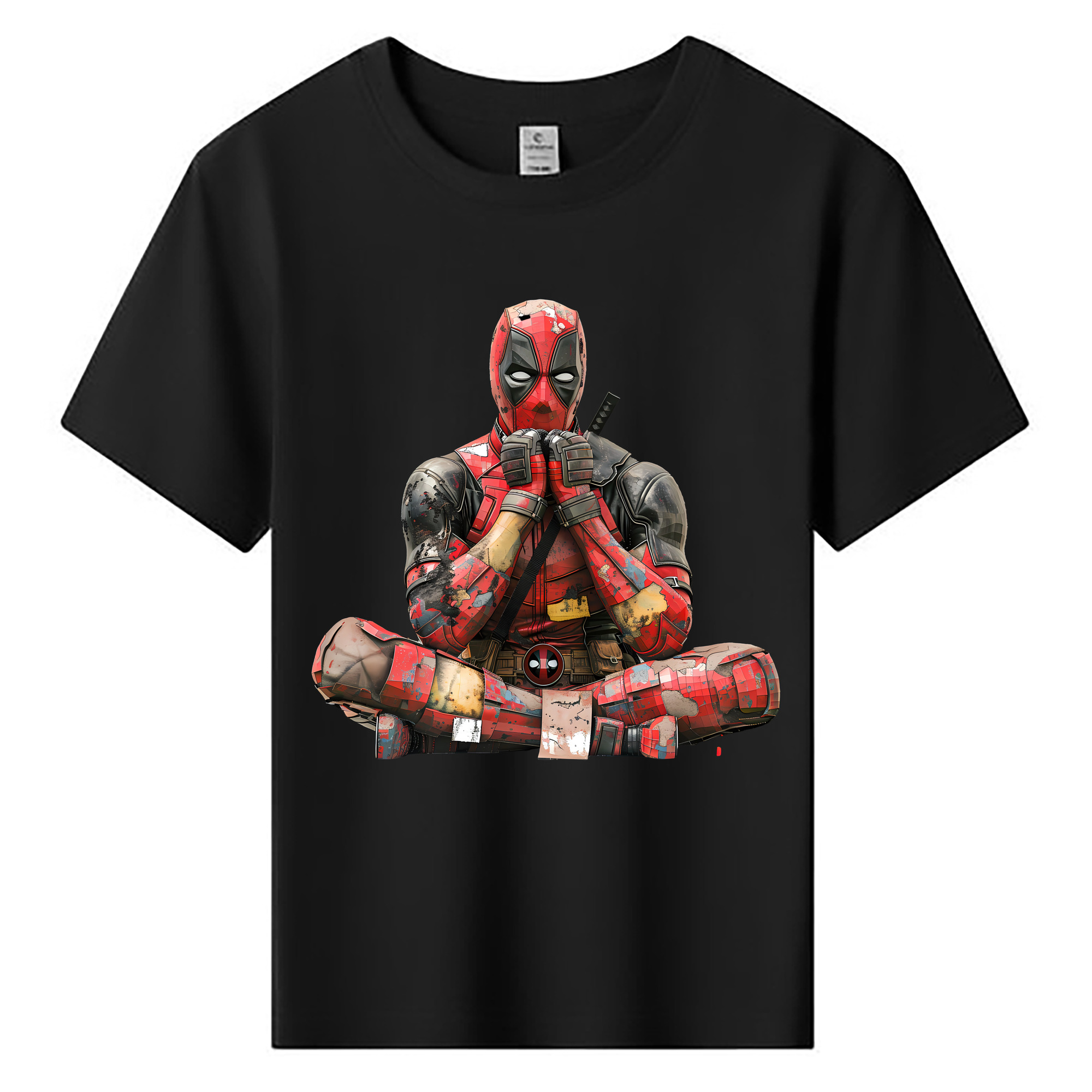 （画像用） Deadpool デッドプール 綿100％キッズTシャツ（フロントプリント）