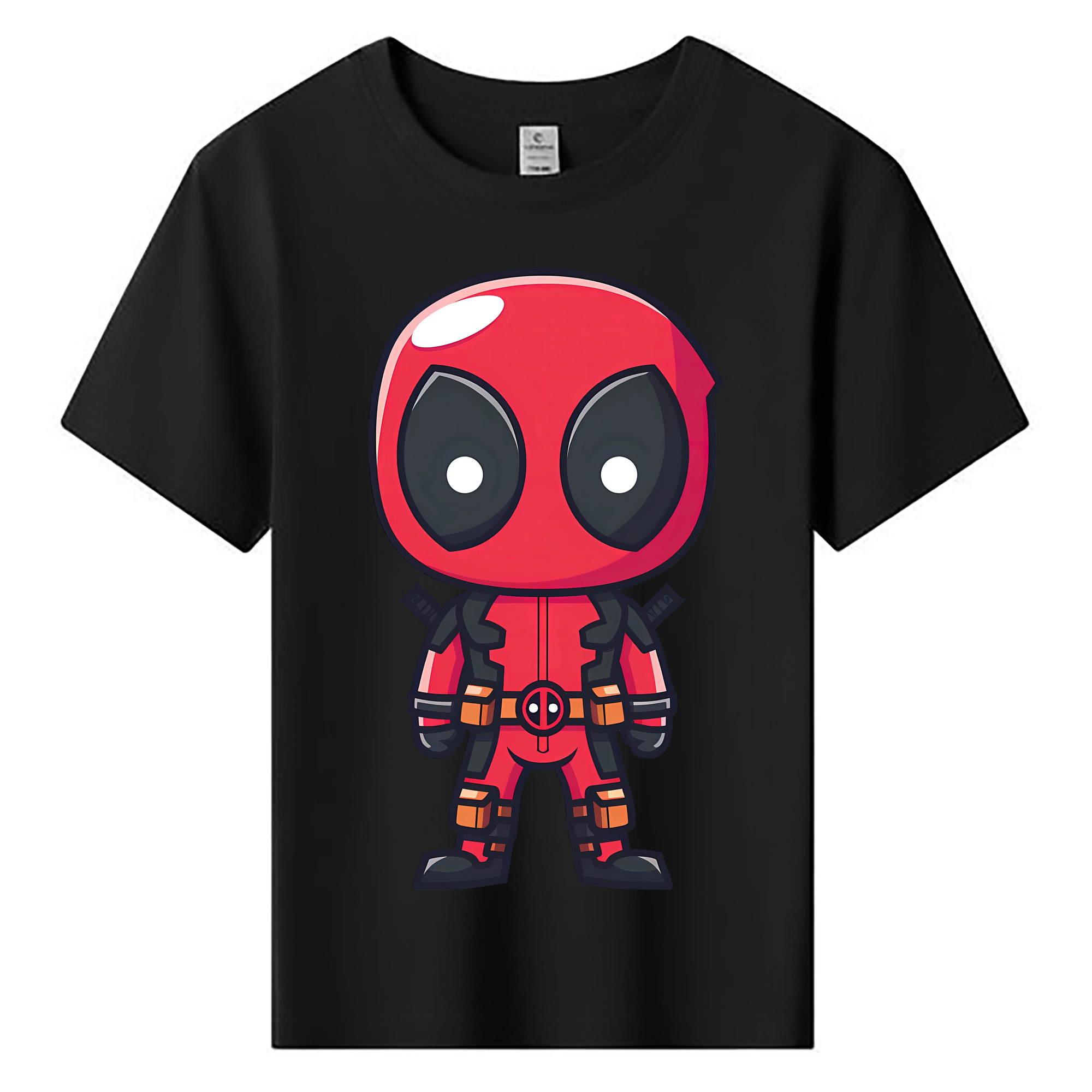 （画像用） Deadpool デッドプール 綿100％キッズTシャツ（フロントプリント）