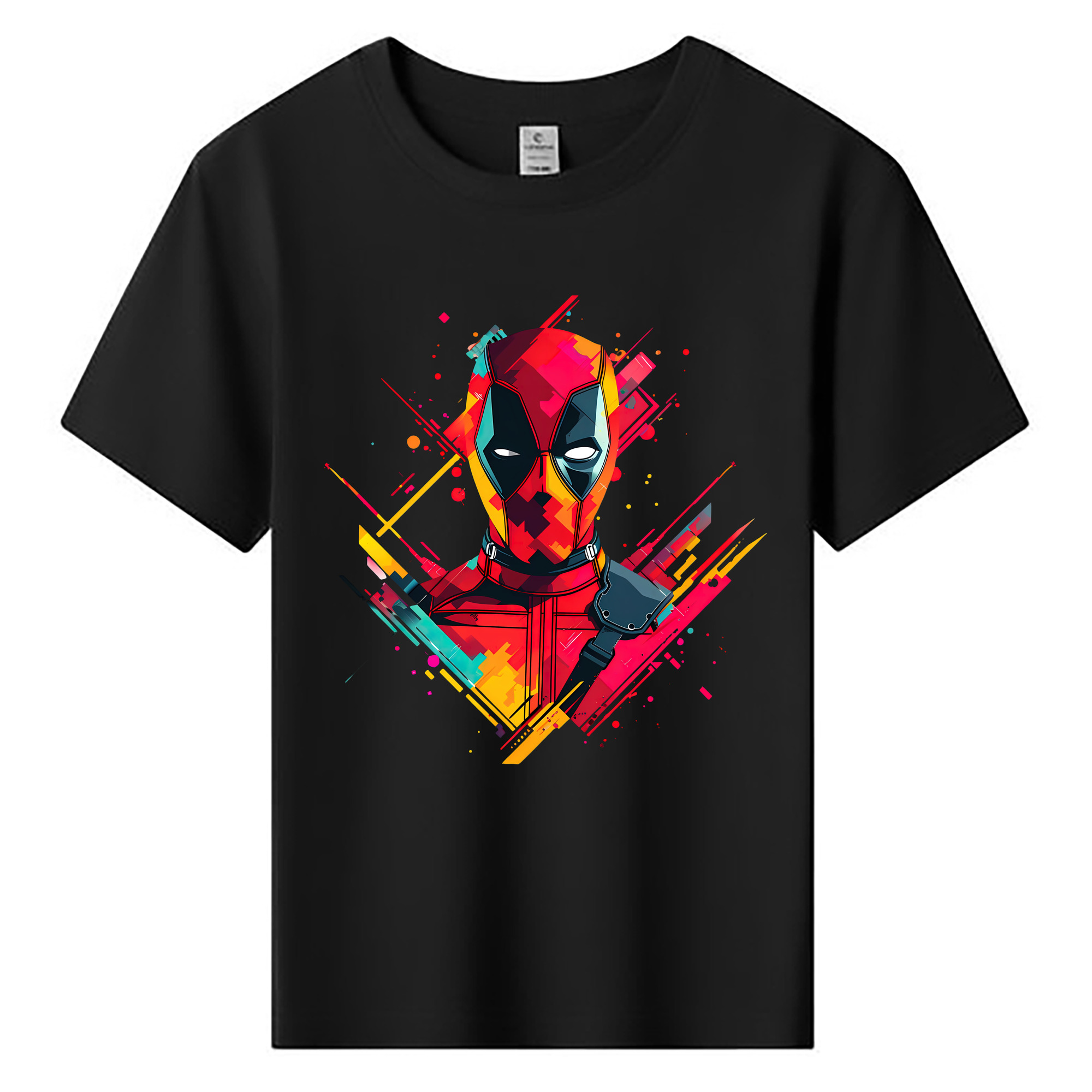 （画像用） Deadpool デッドプール 綿100％キッズTシャツ（フロントプリント）