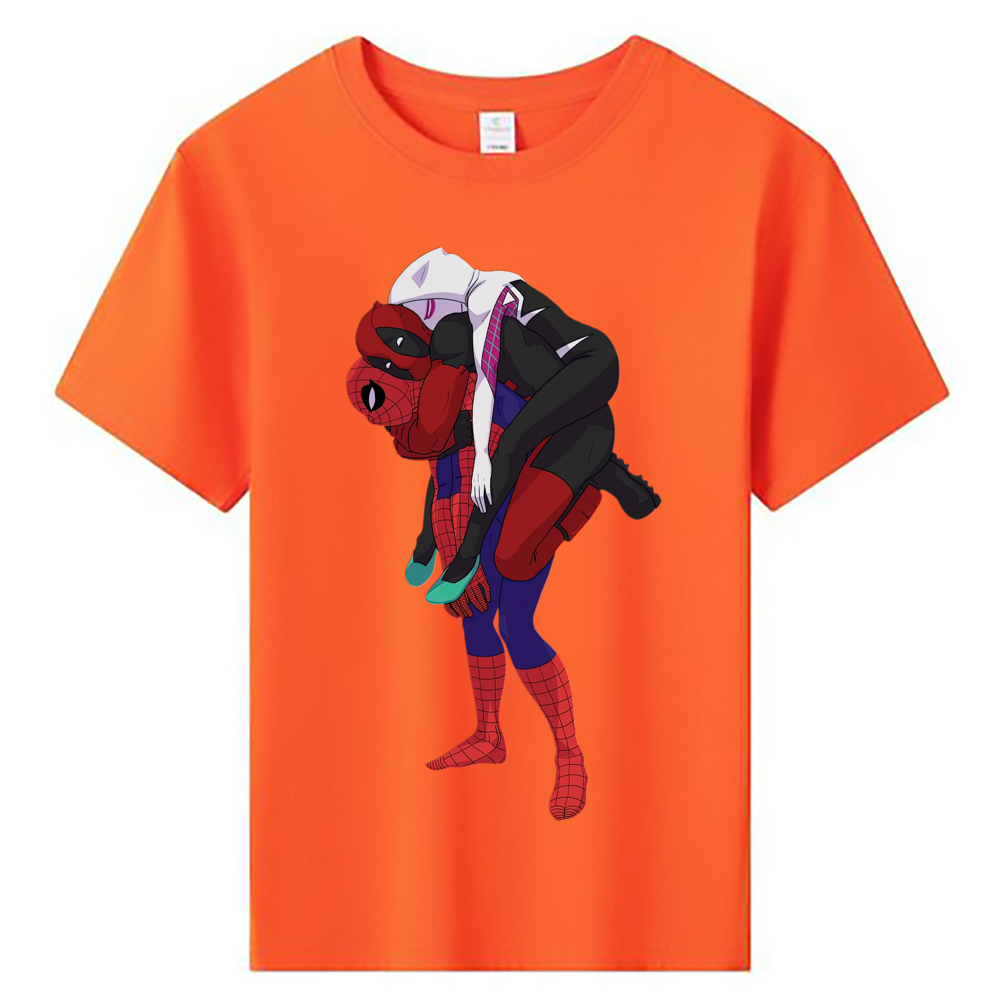 （画像用） Deadpool デッドプール 綿100％キッズTシャツ（フロントプリント）