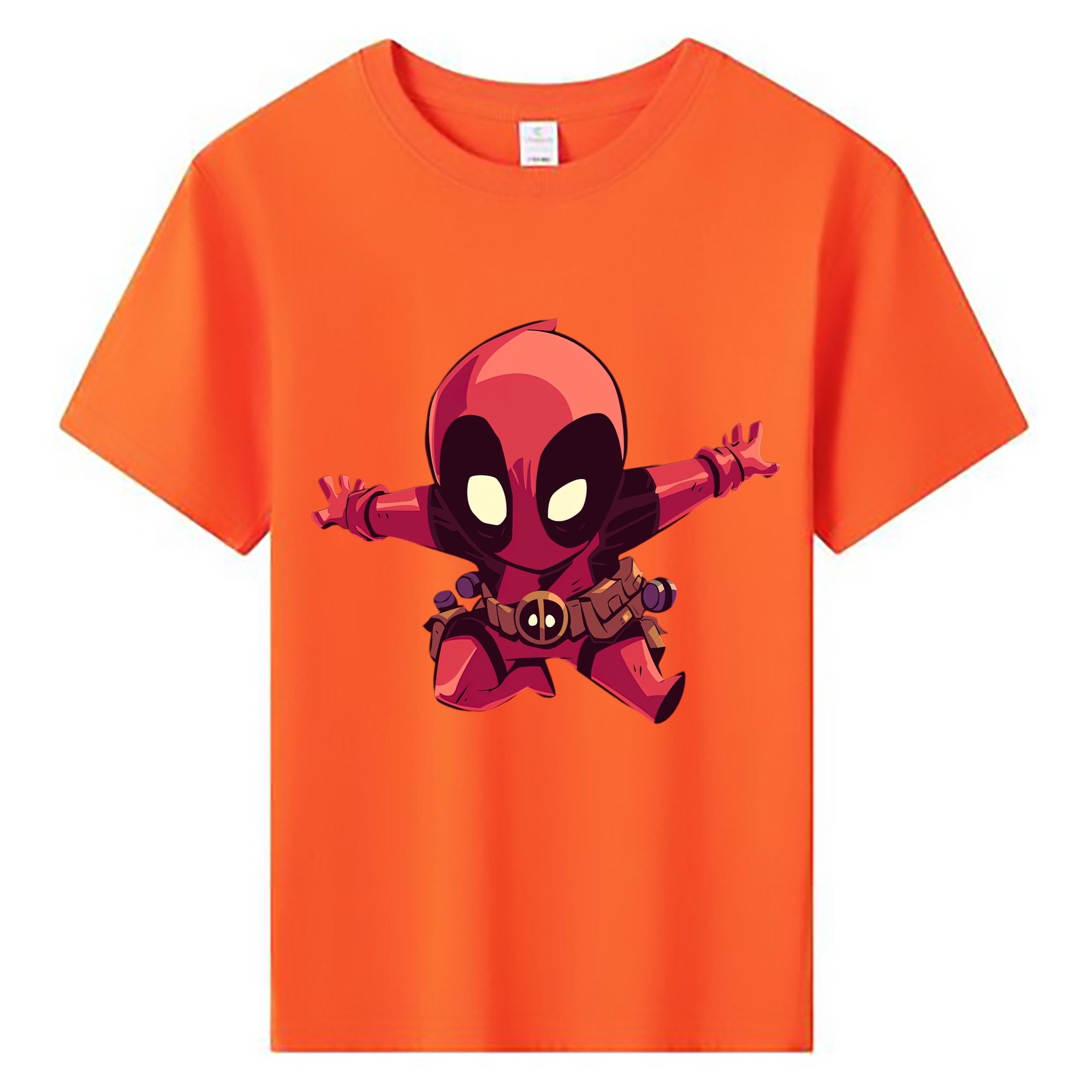 Deadpool デッドプール 綿100％キッズTシャツ（フロントプリント）