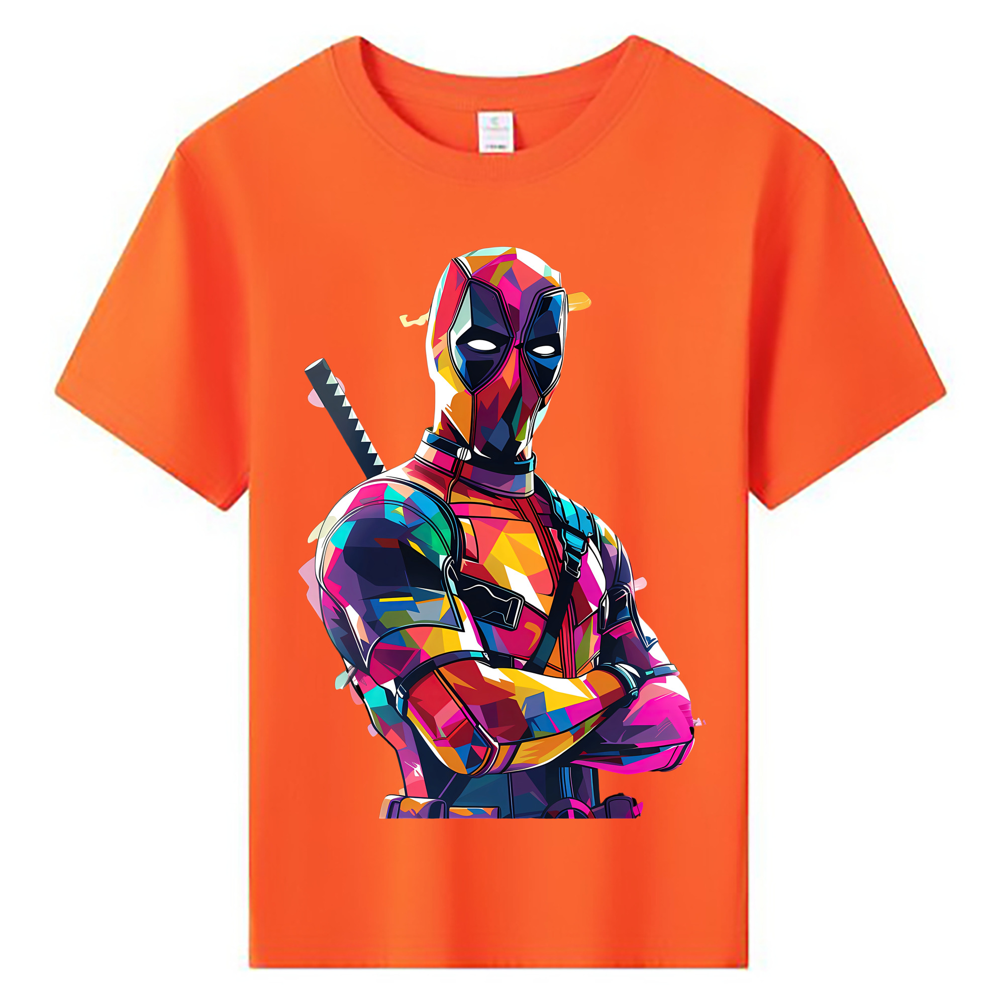 Deadpool デッドプール 綿100％キッズTシャツ（フロントプリント）