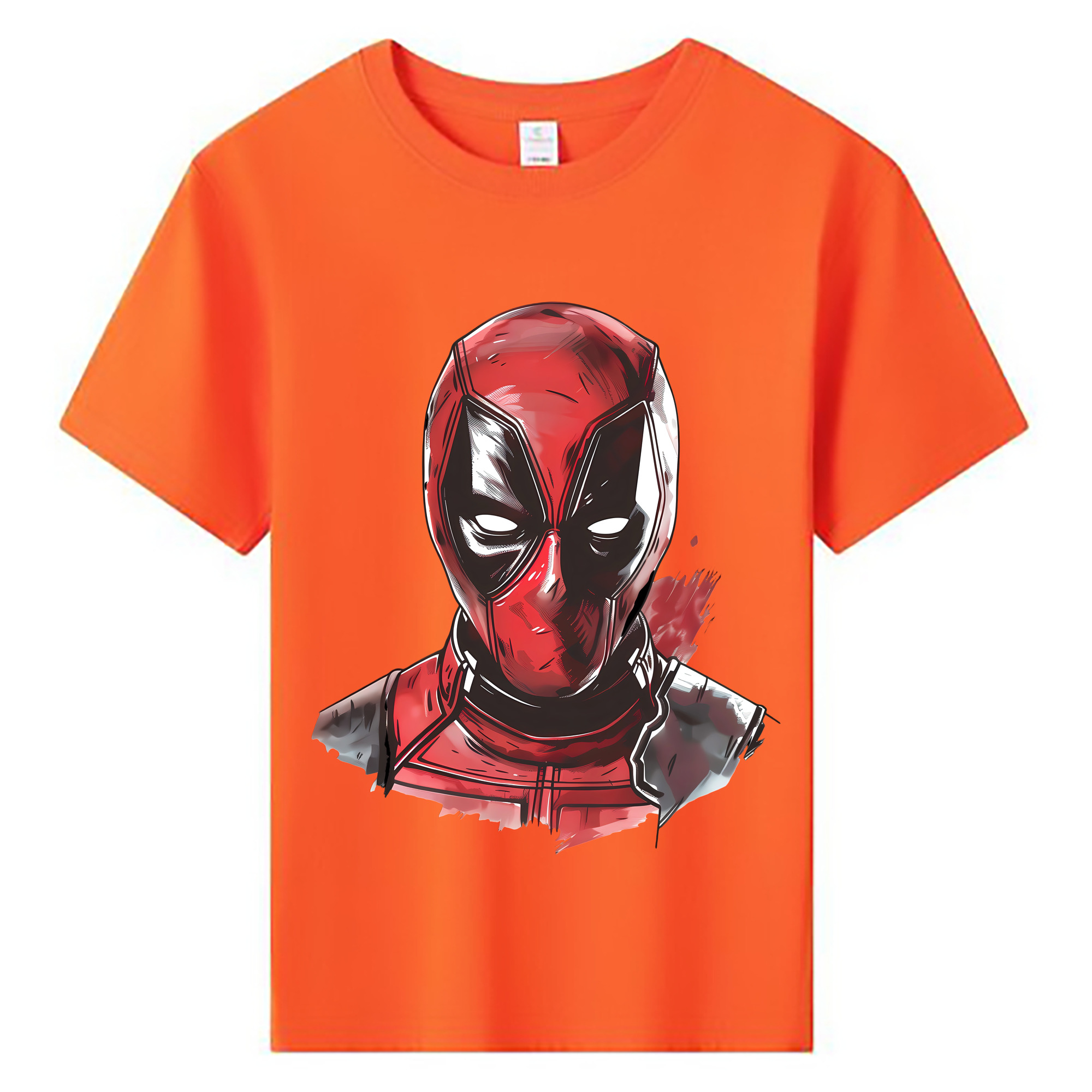 （画像用） Deadpool デッドプール 綿100％キッズTシャツ（フロントプリント）