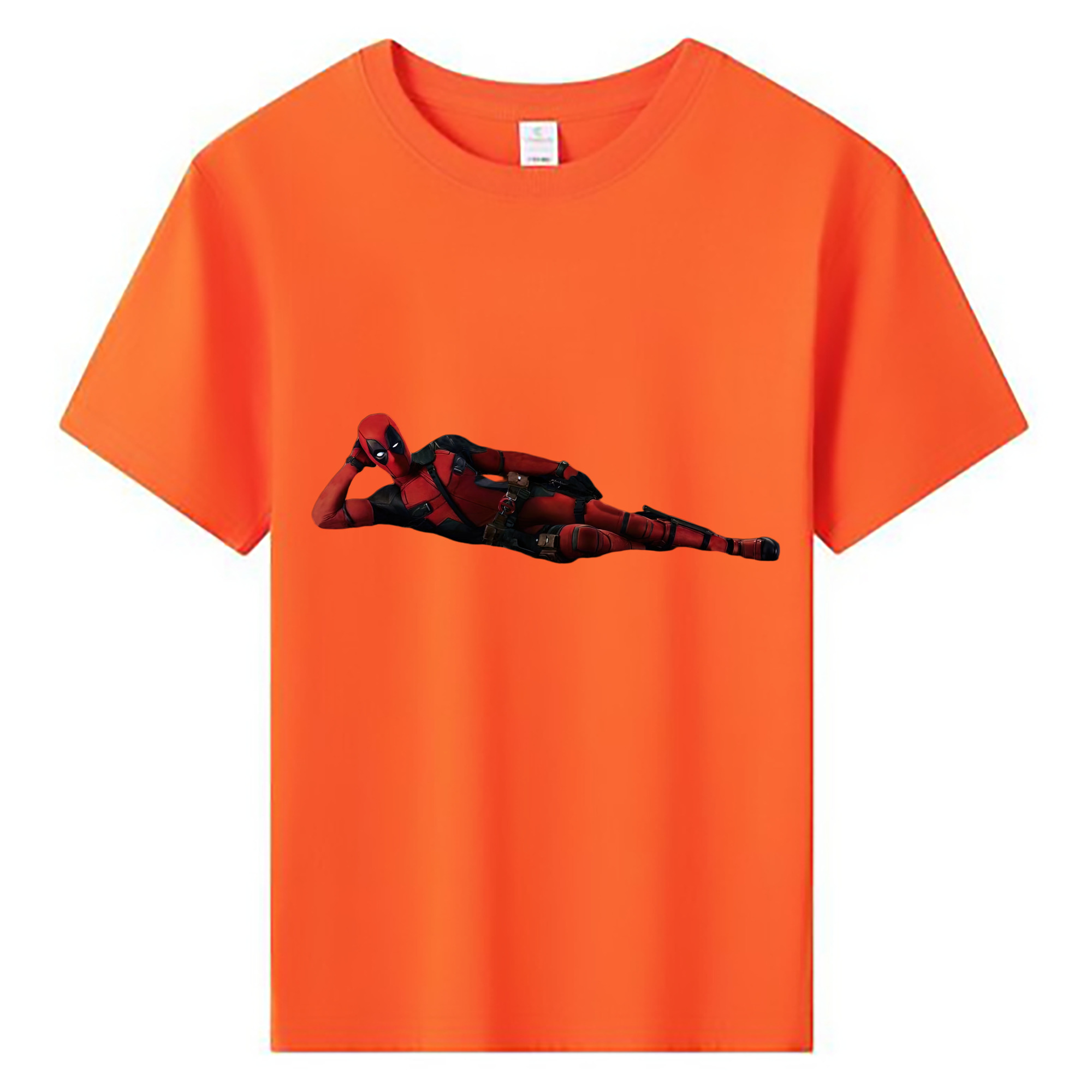 （画像用） Deadpool デッドプール 綿100％キッズTシャツ（フロントプリント）