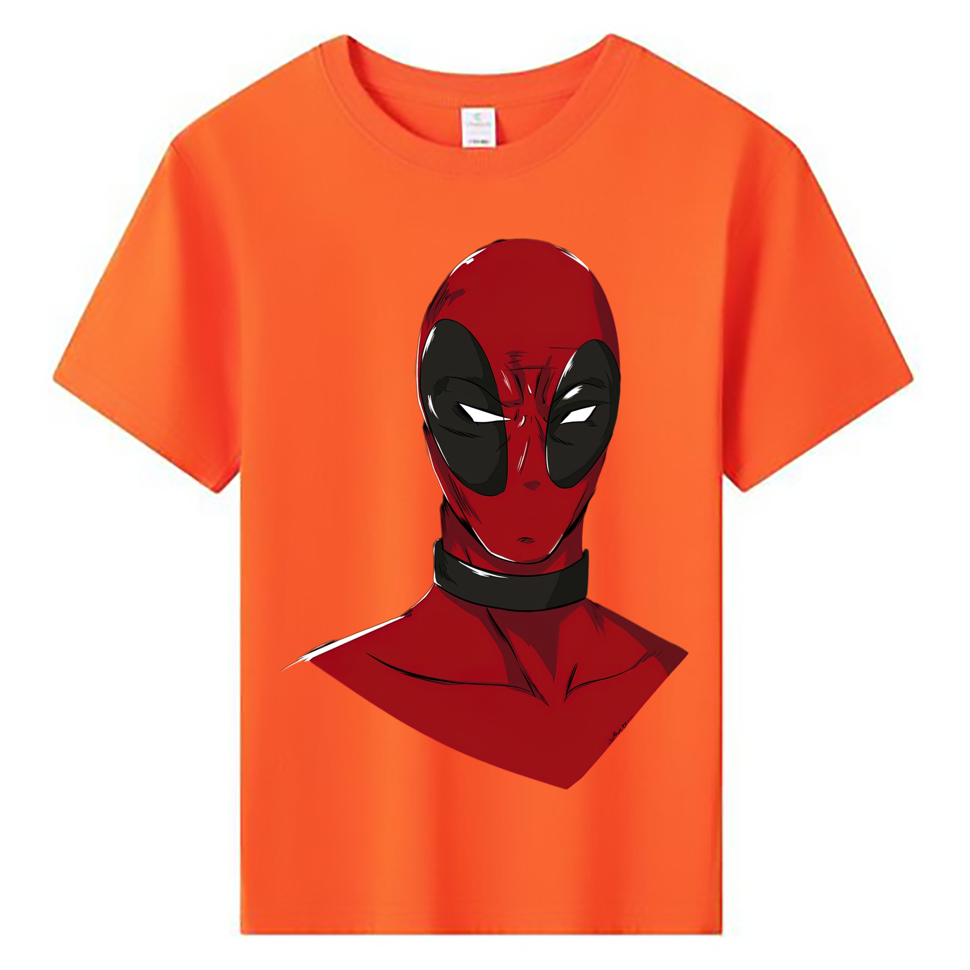（画像用） Deadpool デッドプール 綿100％キッズTシャツ（フロントプリント）