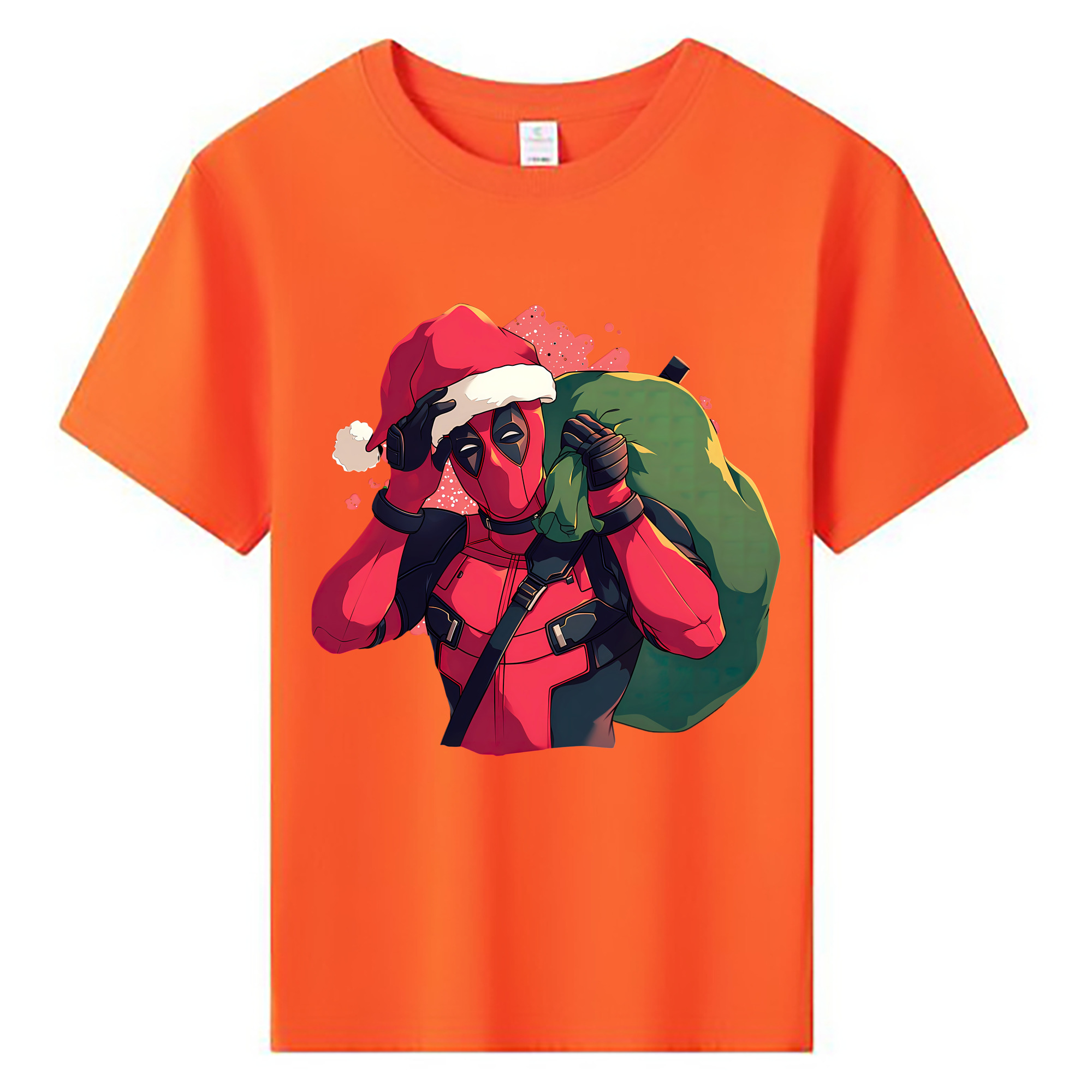 （画像用） Deadpool デッドプール 綿100％キッズTシャツ（フロントプリント）