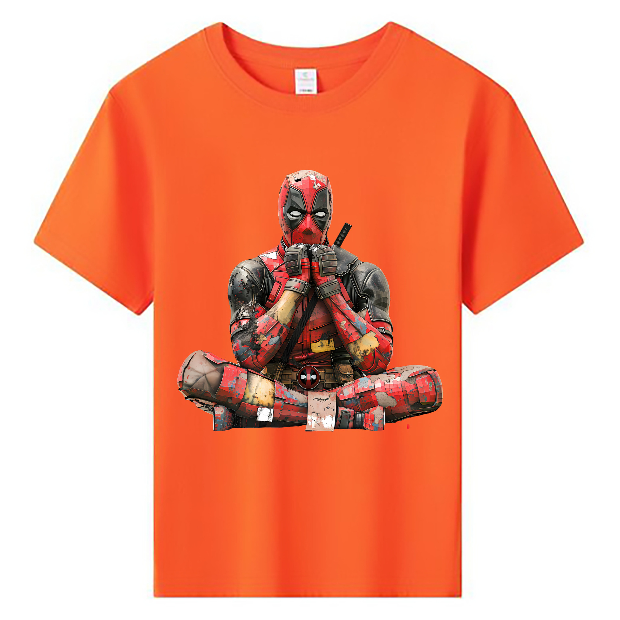 （画像用） Deadpool デッドプール 綿100％キッズTシャツ（フロントプリント）