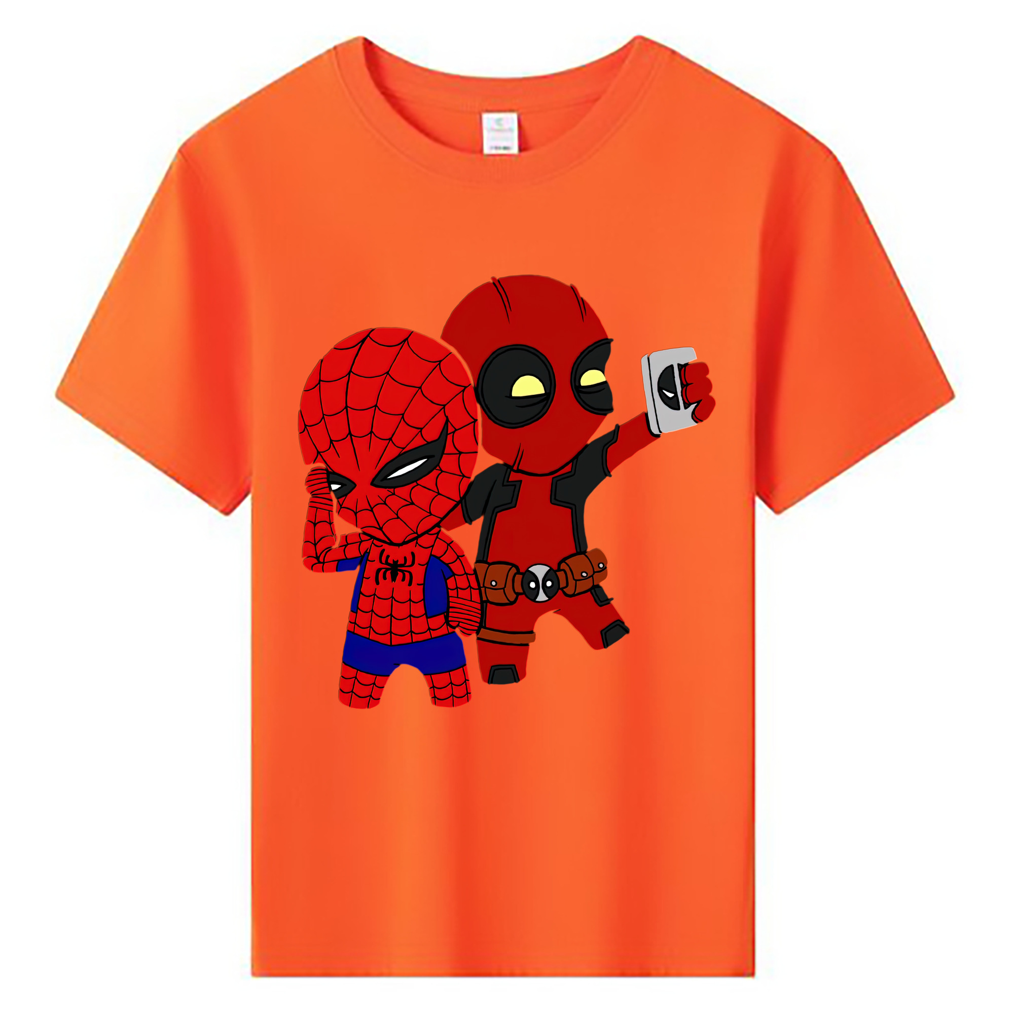 （画像用） Deadpool デッドプール 綿100％キッズTシャツ（フロントプリント）