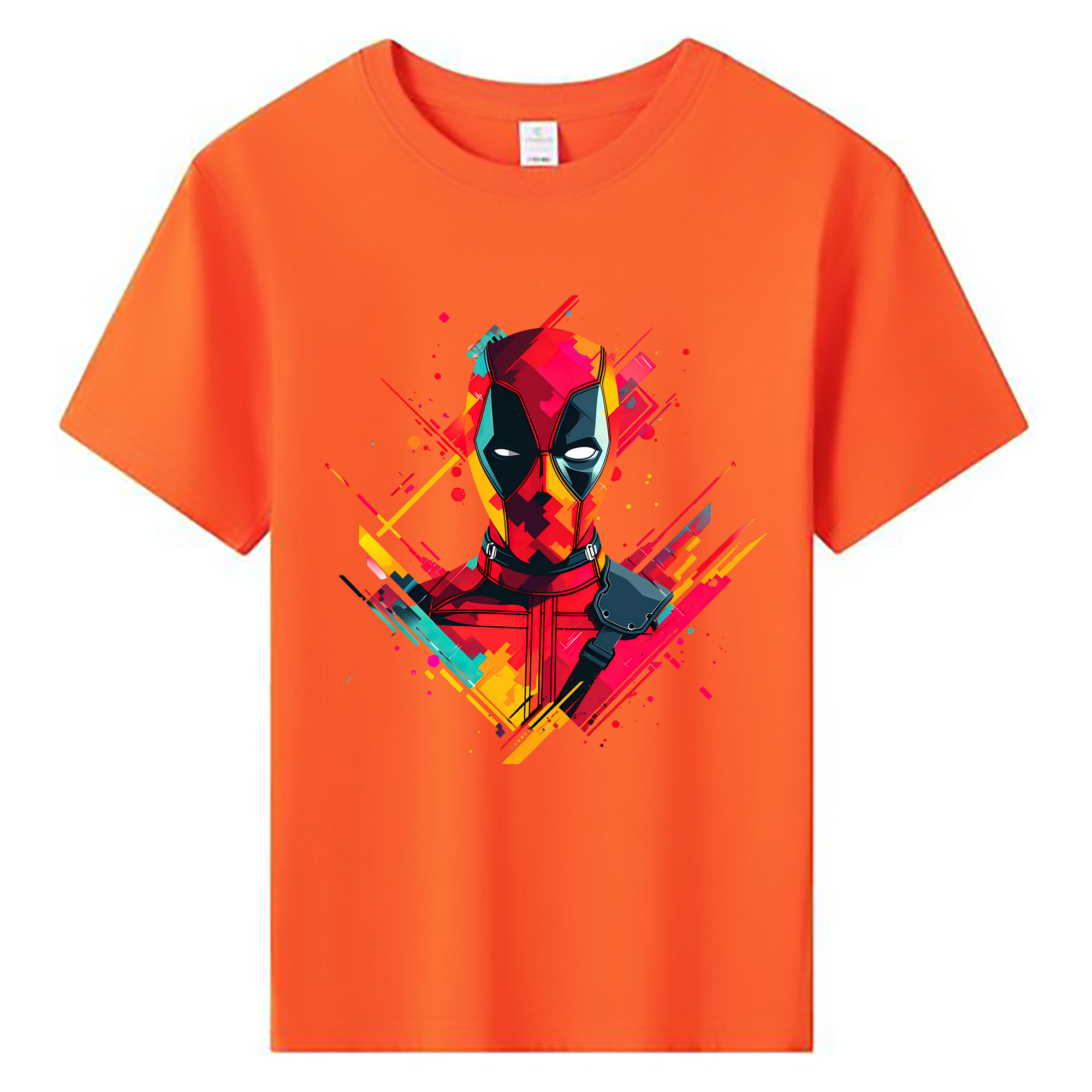 （画像用） Deadpool デッドプール 綿100％キッズTシャツ（フロントプリント）