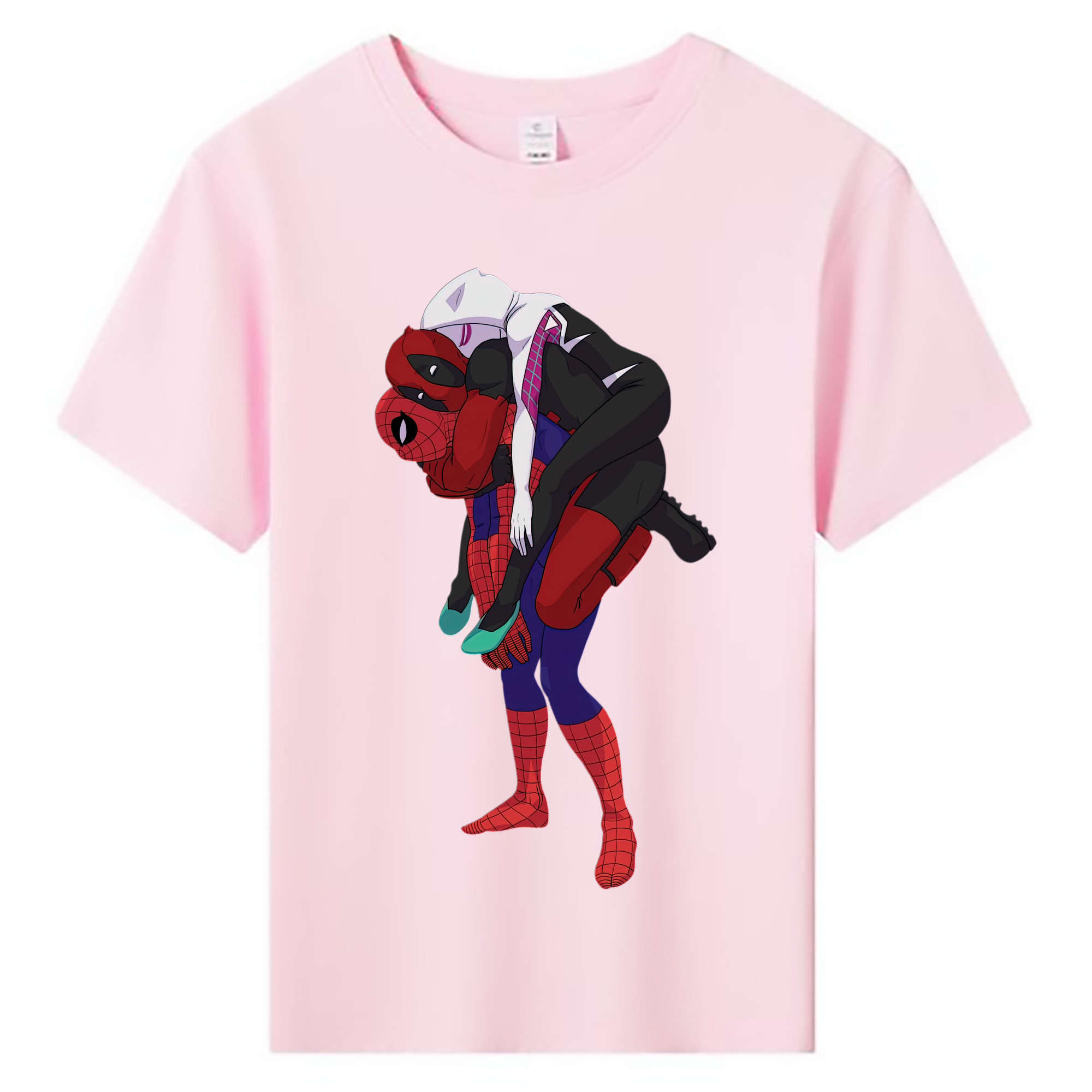 （画像用） Deadpool デッドプール 綿100％キッズTシャツ（フロントプリント）
