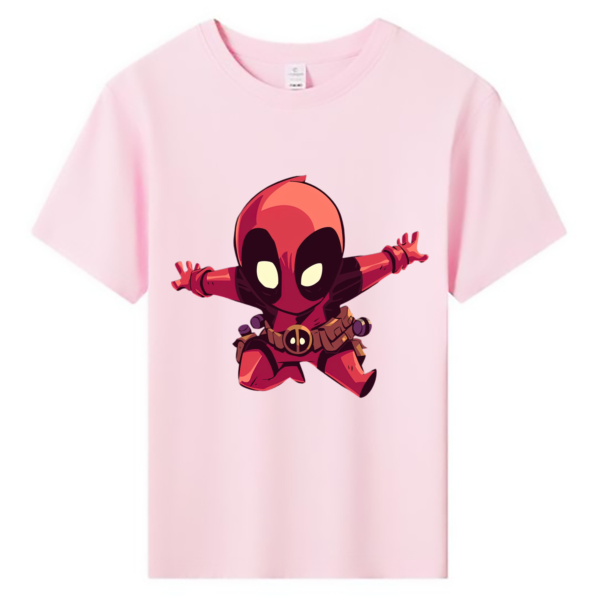 Deadpool デッドプール 綿100％キッズTシャツ（フロントプリント）