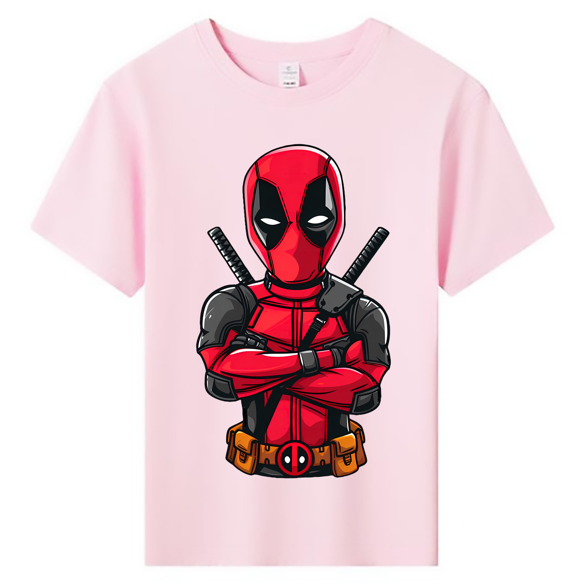 Deadpool デッドプール 綿100％キッズTシャツ（フロントプリント）