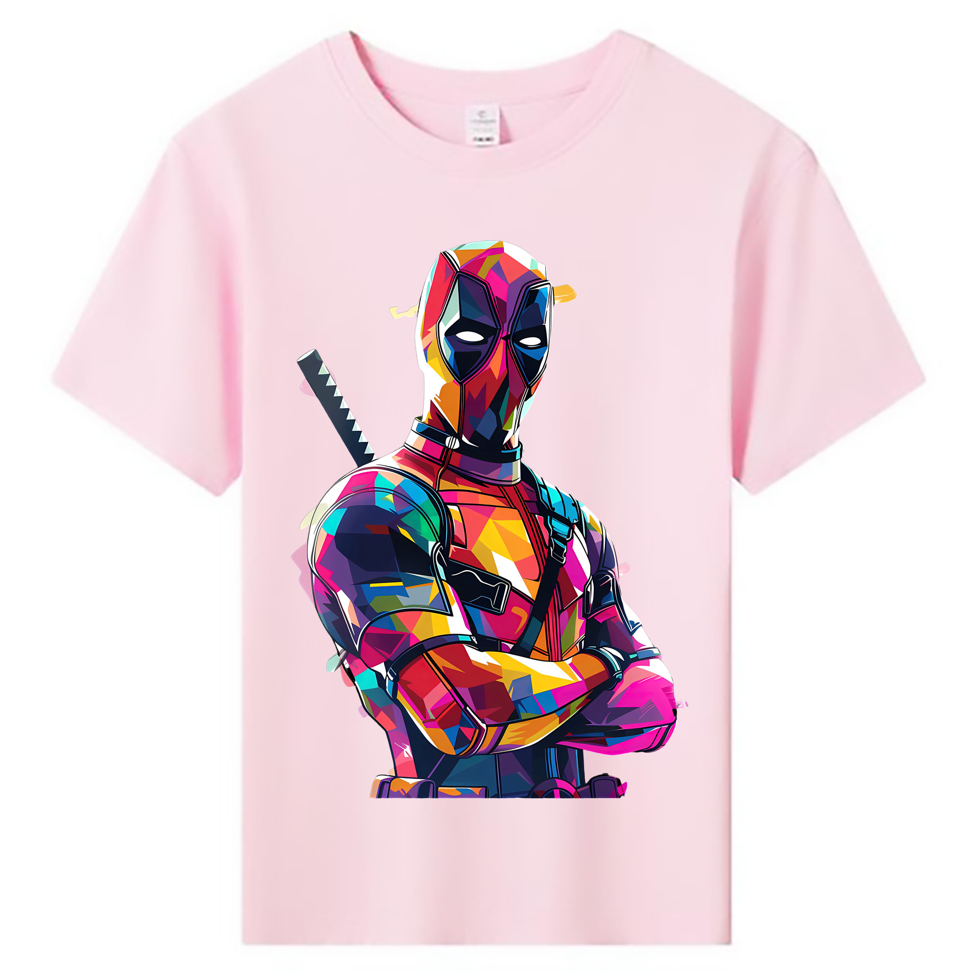Deadpool デッドプール 綿100％キッズTシャツ（フロントプリント）