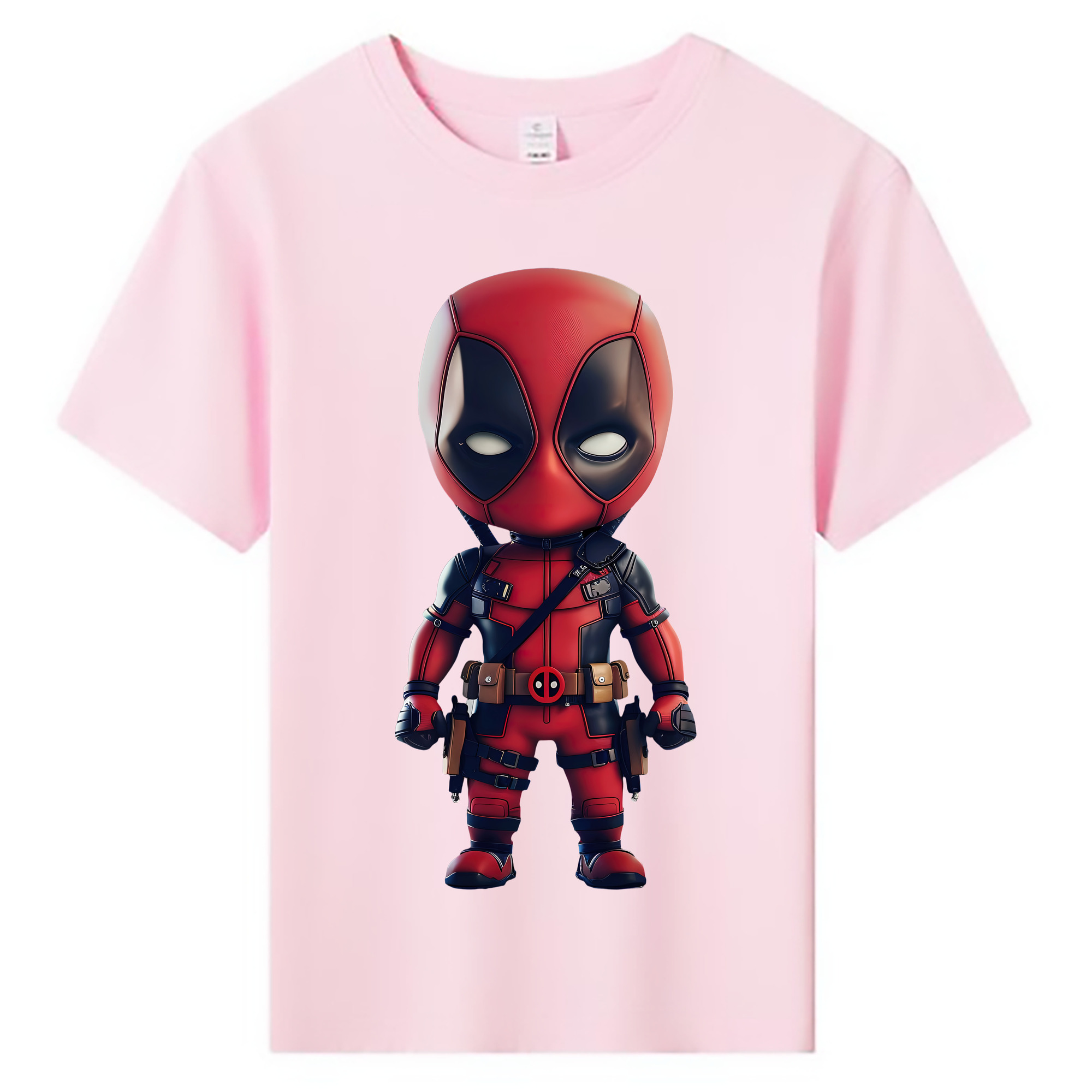 （画像用） Deadpool デッドプール 綿100％キッズTシャツ（フロントプリント）