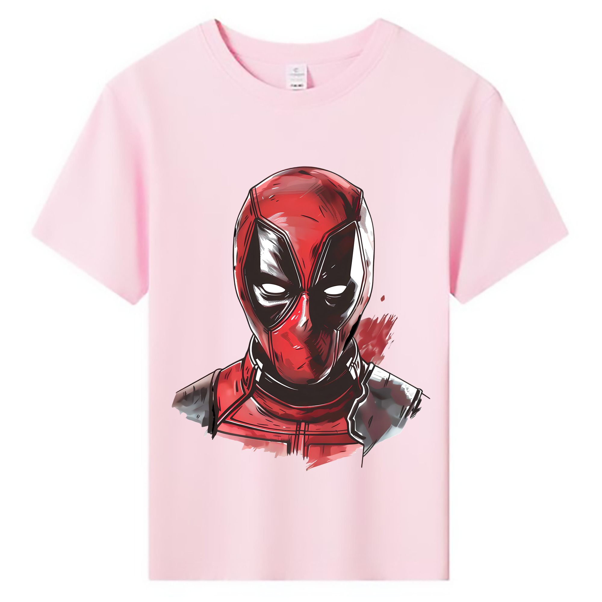 （画像用） Deadpool デッドプール 綿100％キッズTシャツ（フロントプリント）