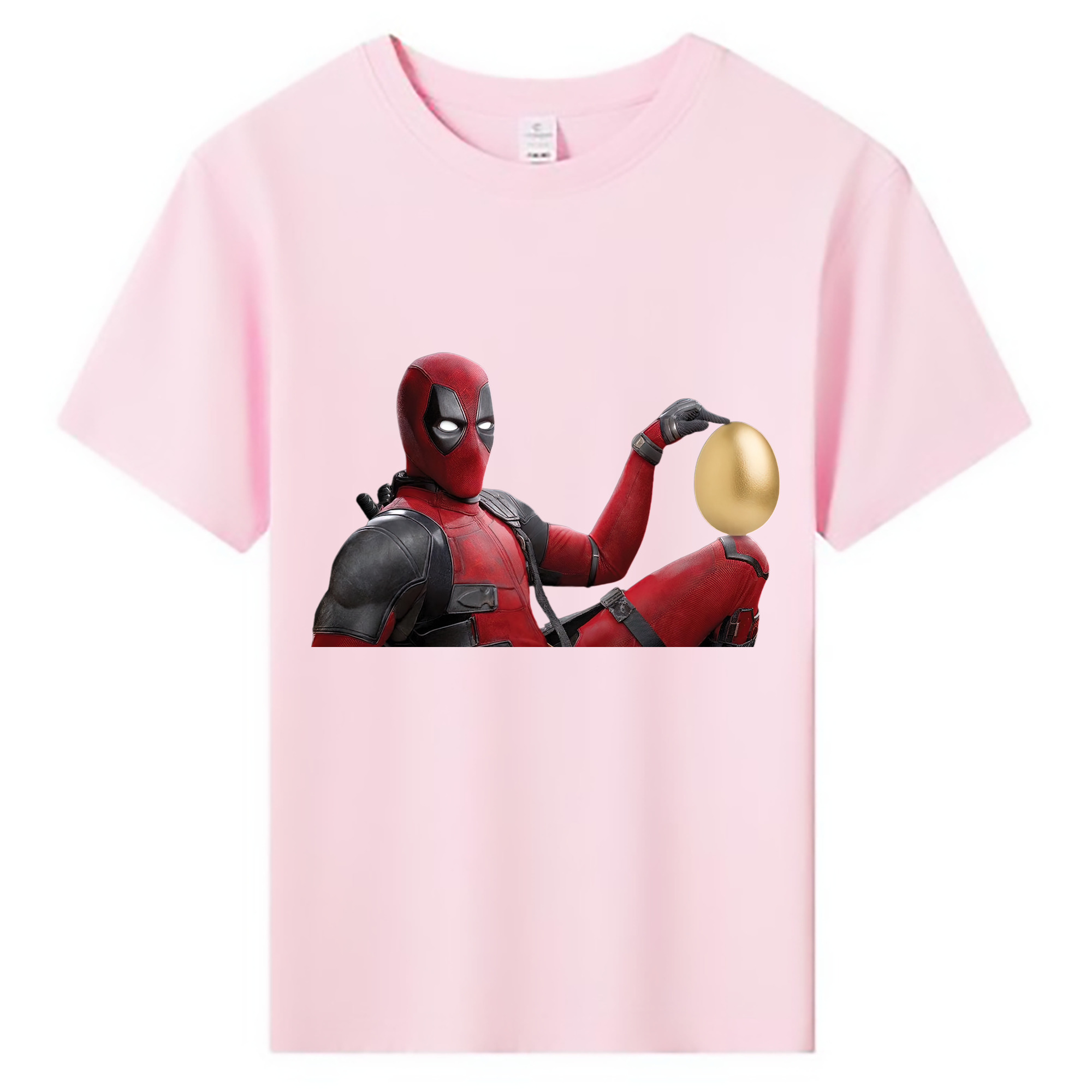 （画像用） Deadpool デッドプール 綿100％キッズTシャツ（フロントプリント）