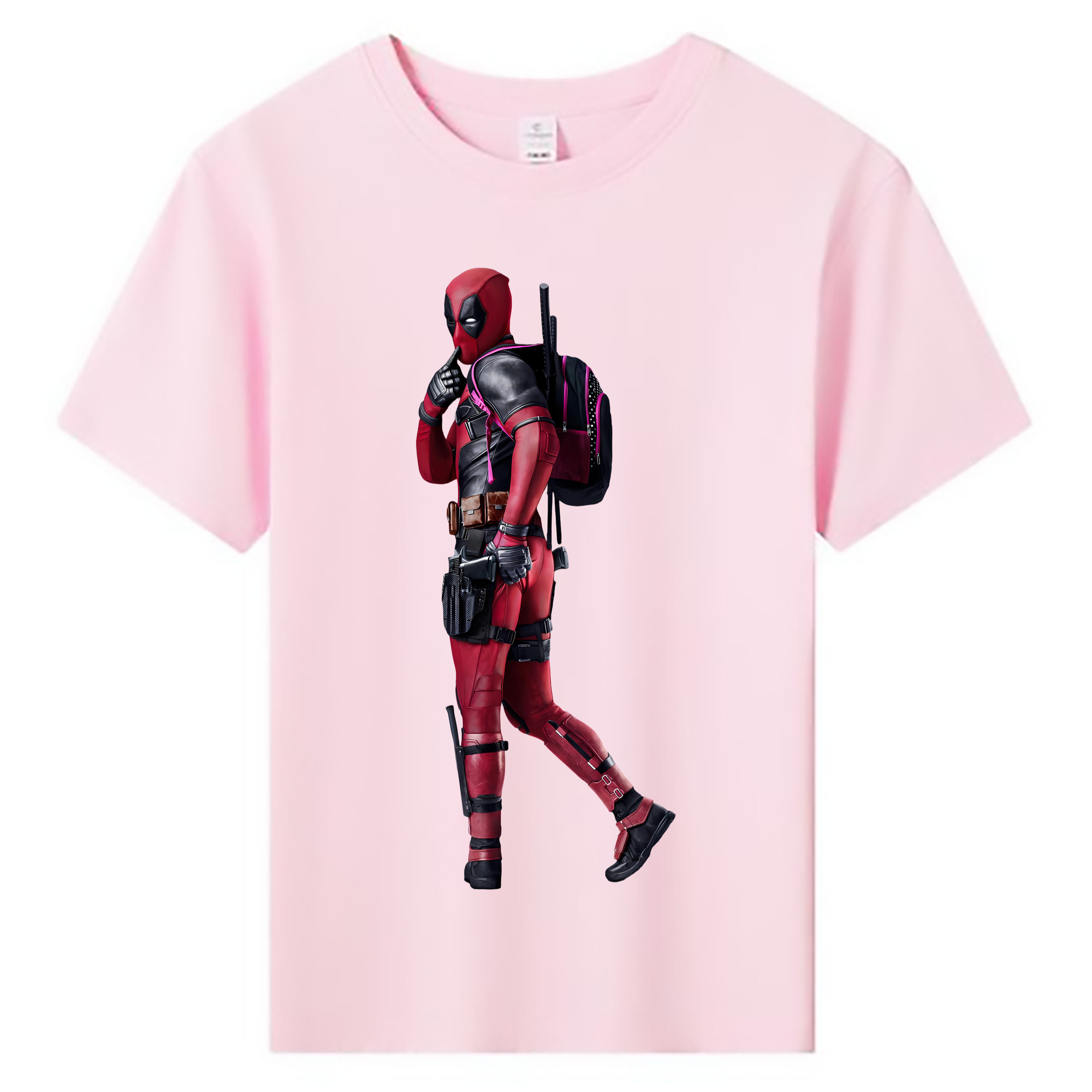 Deadpool デッドプール 綿100％キッズTシャツ（フロントプリント）