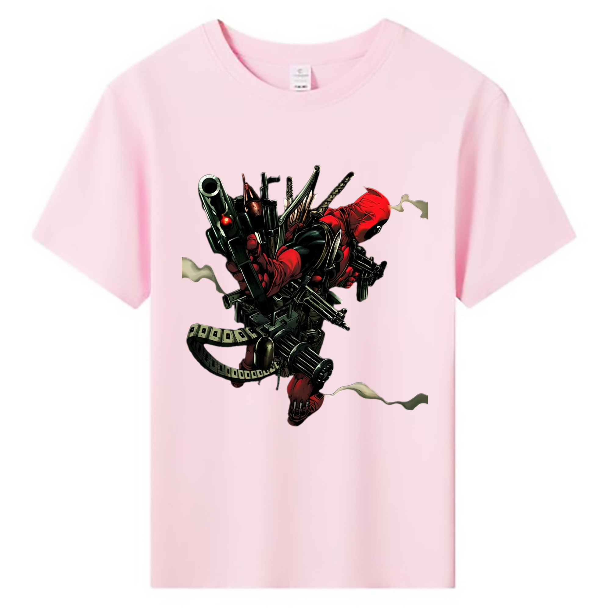 （画像用） Deadpool デッドプール 綿100％キッズTシャツ（フロントプリント）
